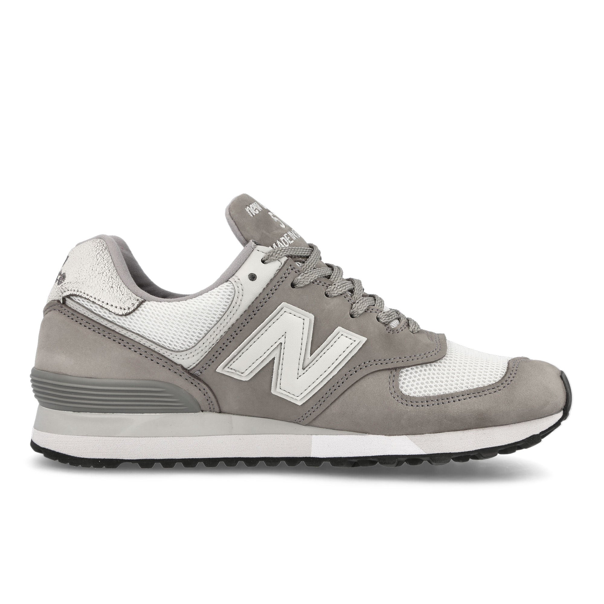 New Balance OU576FLB Flint Grey-Star White Low Top Sneakers Silhouette | Overkill