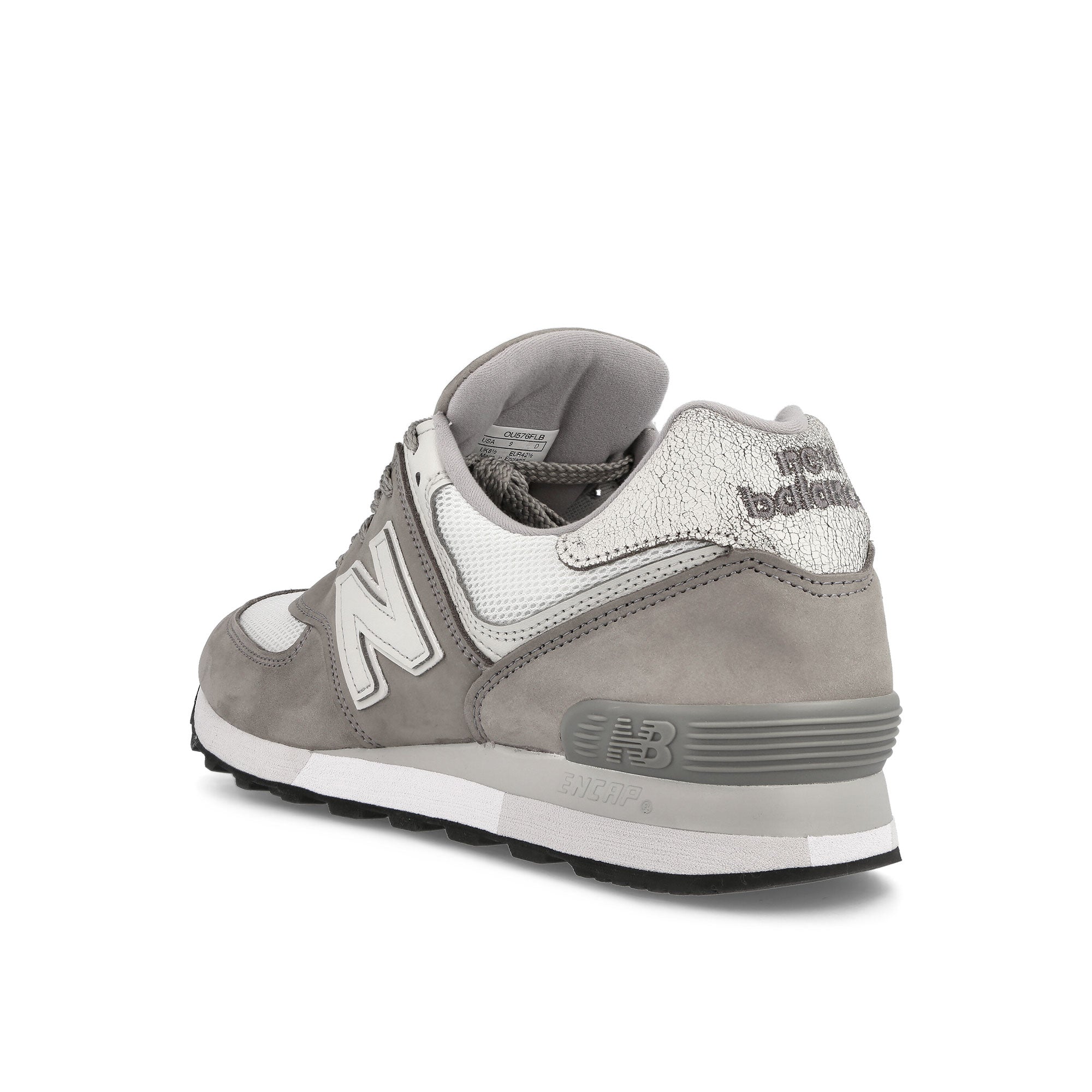 New Balance OU576FLB Flint Grey-Star White Low Top Sneakers Material | Overkill