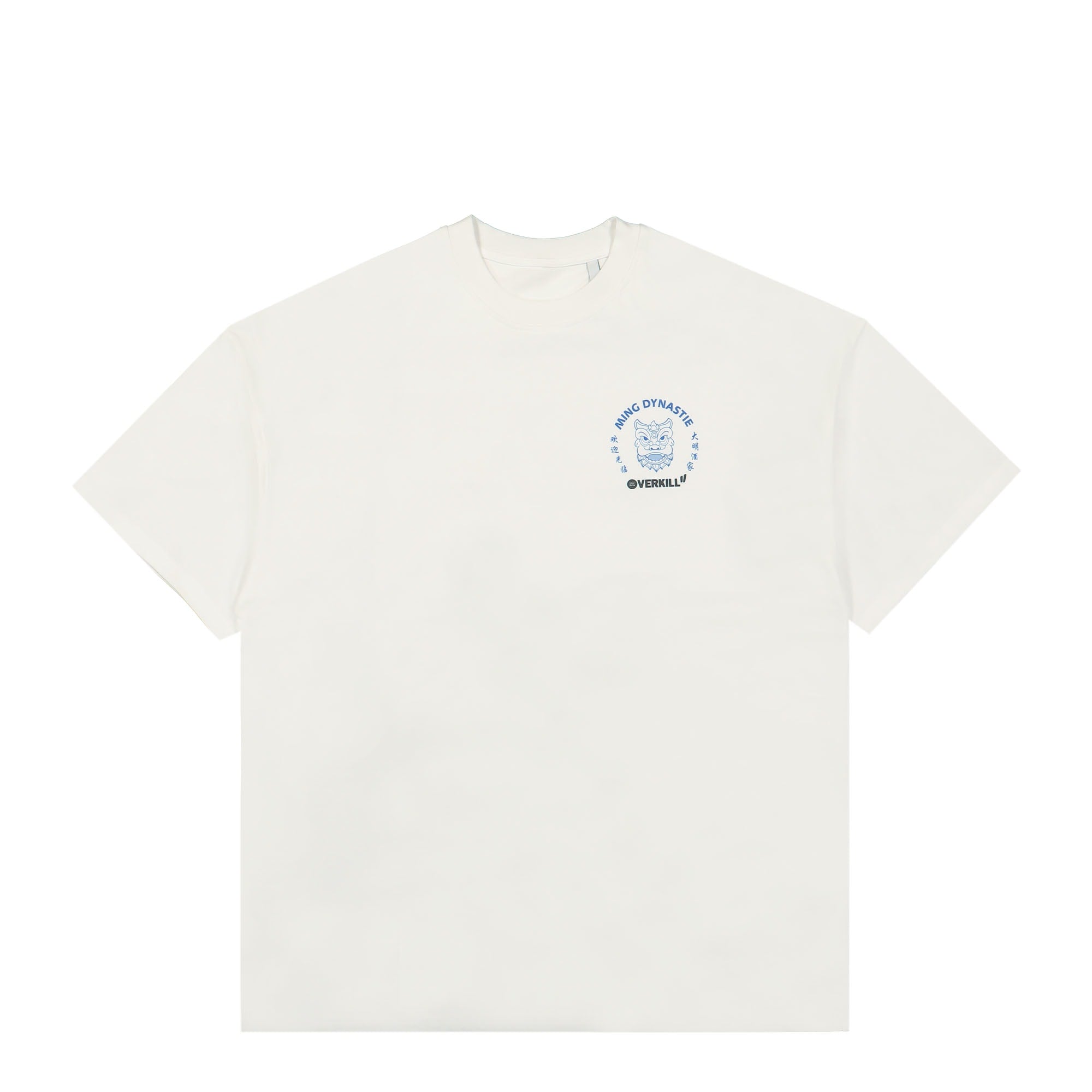 Overkill Uber Eats Ming Dynastie Tee White T-Shirts OK-UE-MGDN-TEE | Overkill