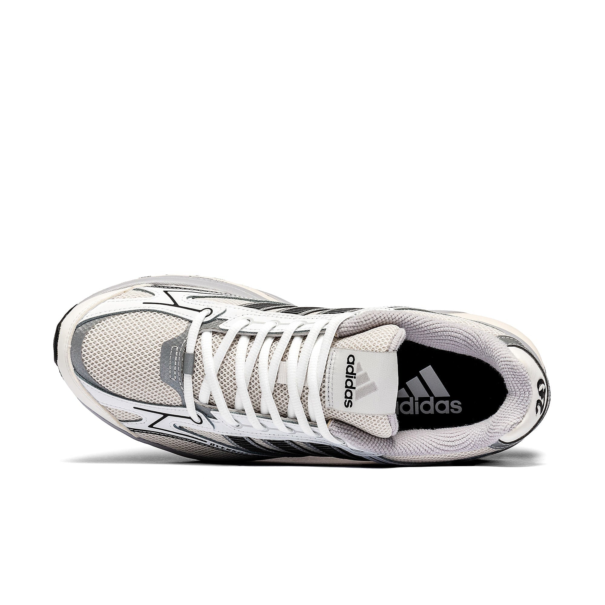 Overkill x adidas Spiritain 2000 Friends & Family Crystal White / Core Black / Footwear White Low Top Sneakers ID3680 Detail View 2 | Overkill