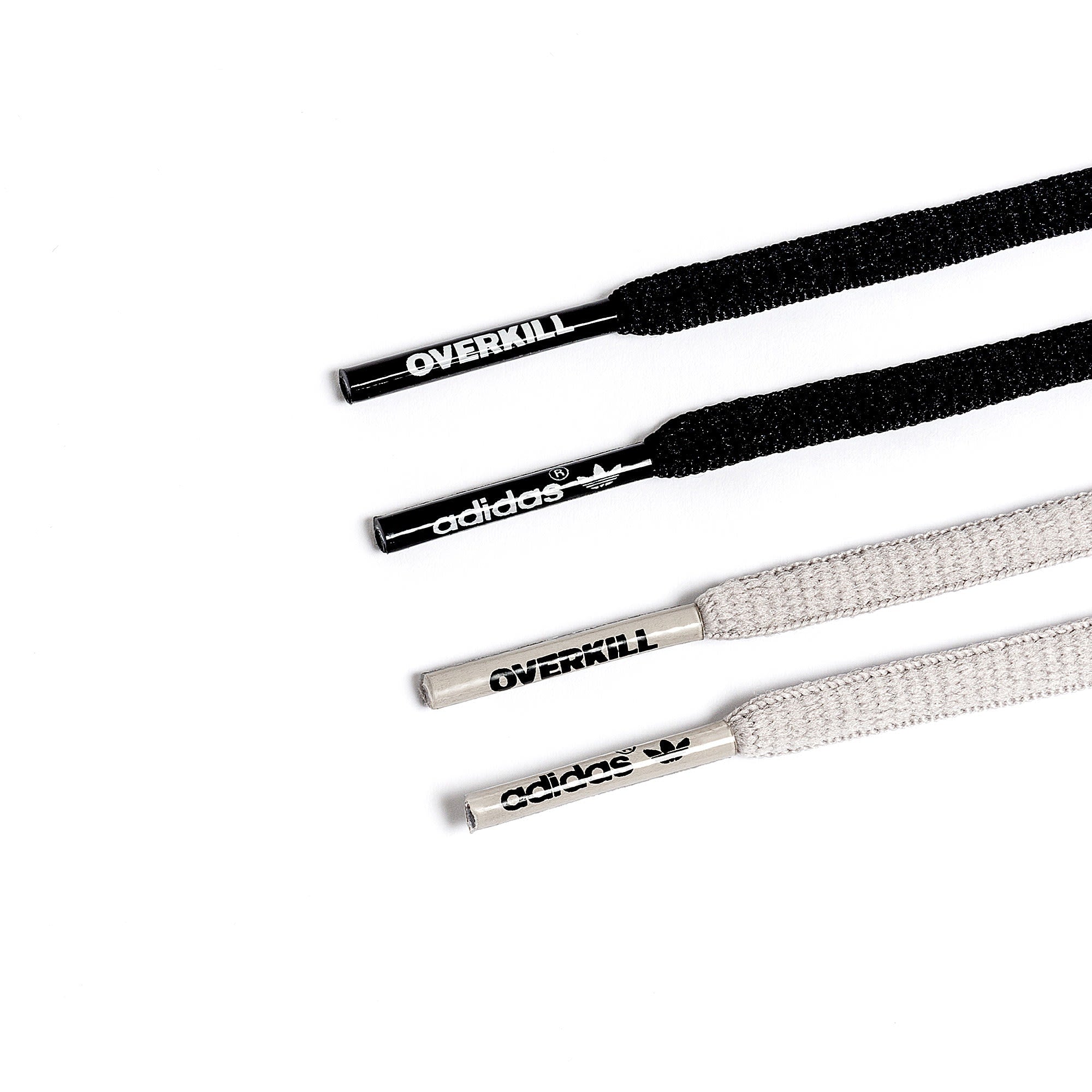 Overkill x adidas Spiritain 2000 Friends & Family Crystal White / Core Black / Footwear White Low Top Sneakers ID3680 Detail View 5 | Overkill