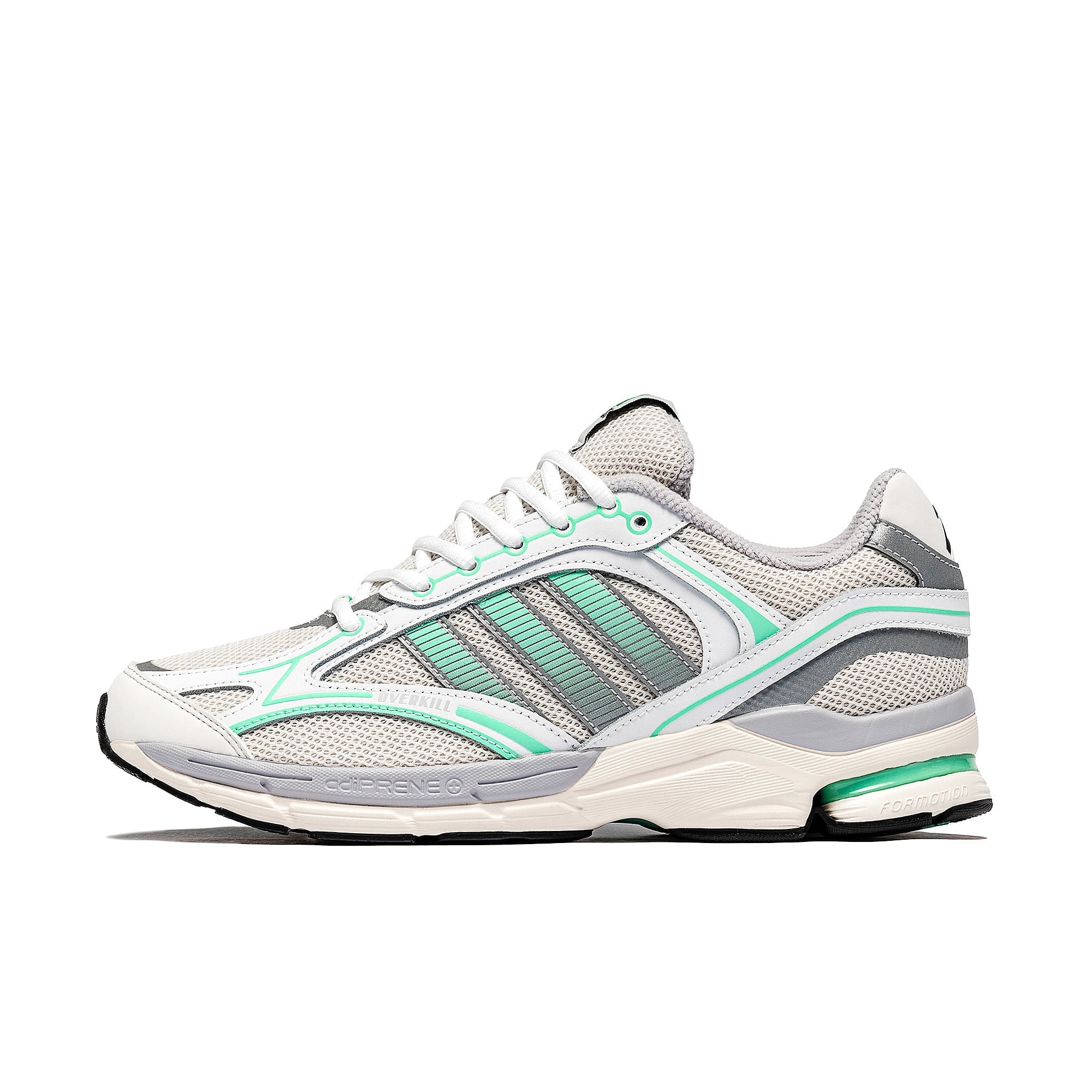 adidas Overkill x adidas Spiritain 2000 Crystal White / Footwear White / Core White Low Top Sneakers IE3387 | Overkill