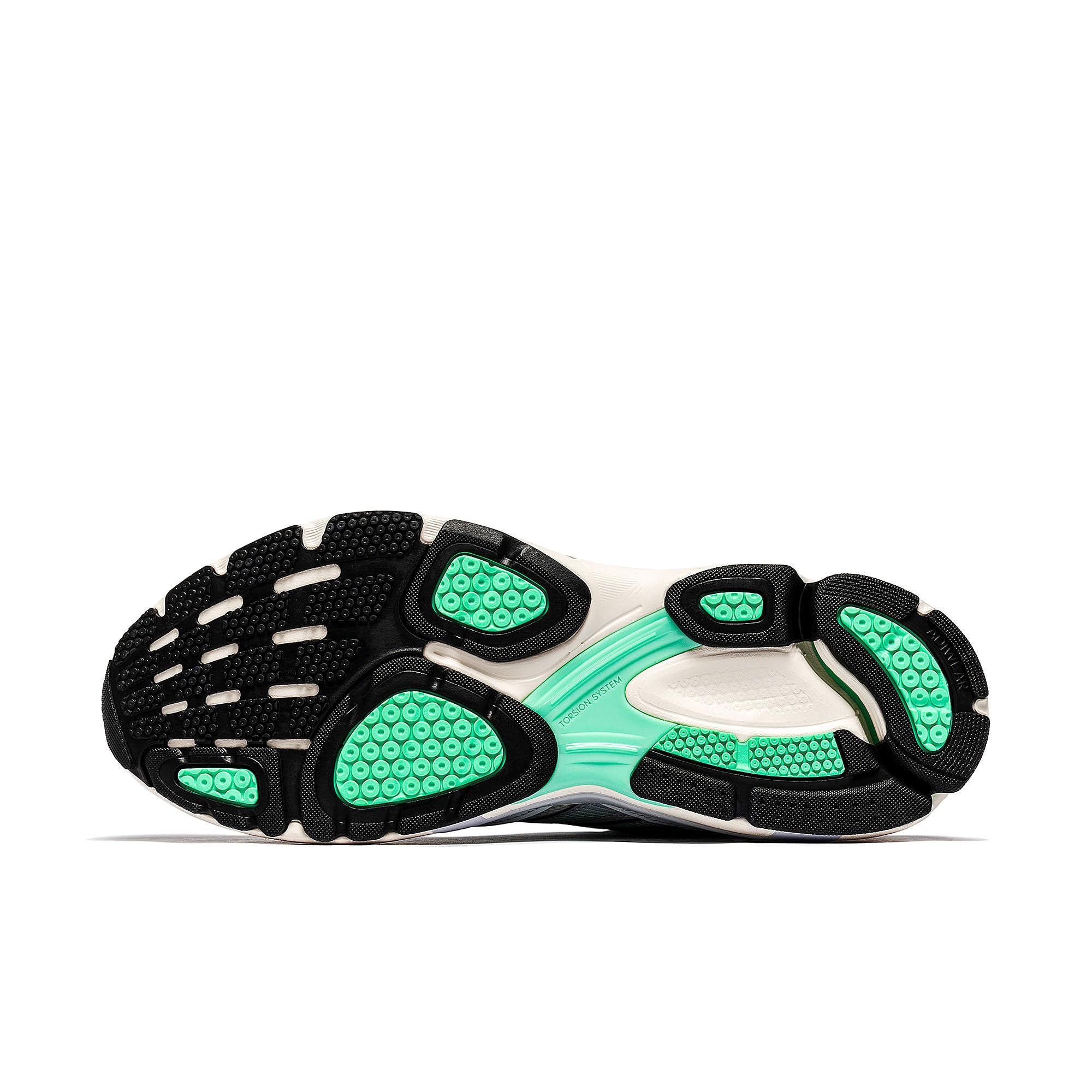 adidas Overkill x adidas Spiritain 2000 Crystal White / Footwear White / Core White Low Top Sneakers Detail View 1 | Overkill