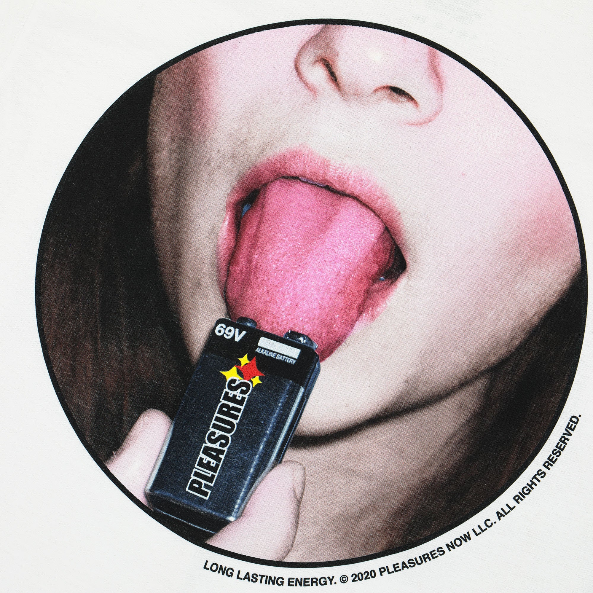 Pleasures Charge T-Shirt White T-Shirts Detailfoto | Overkill