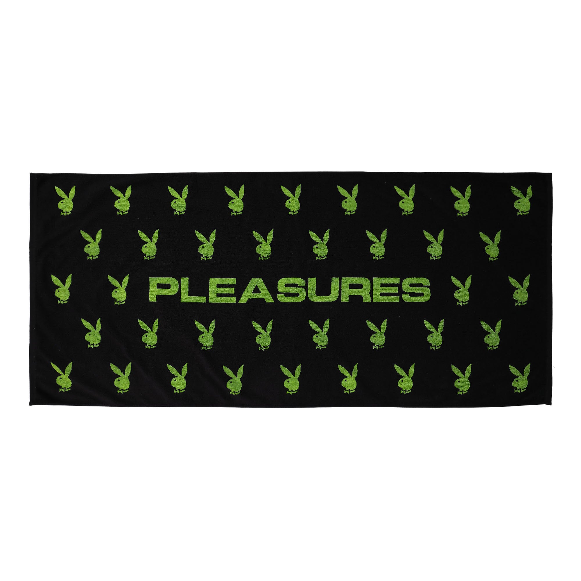 Pleasures Playboy Towel Black Towels P22PB049 | Overkill