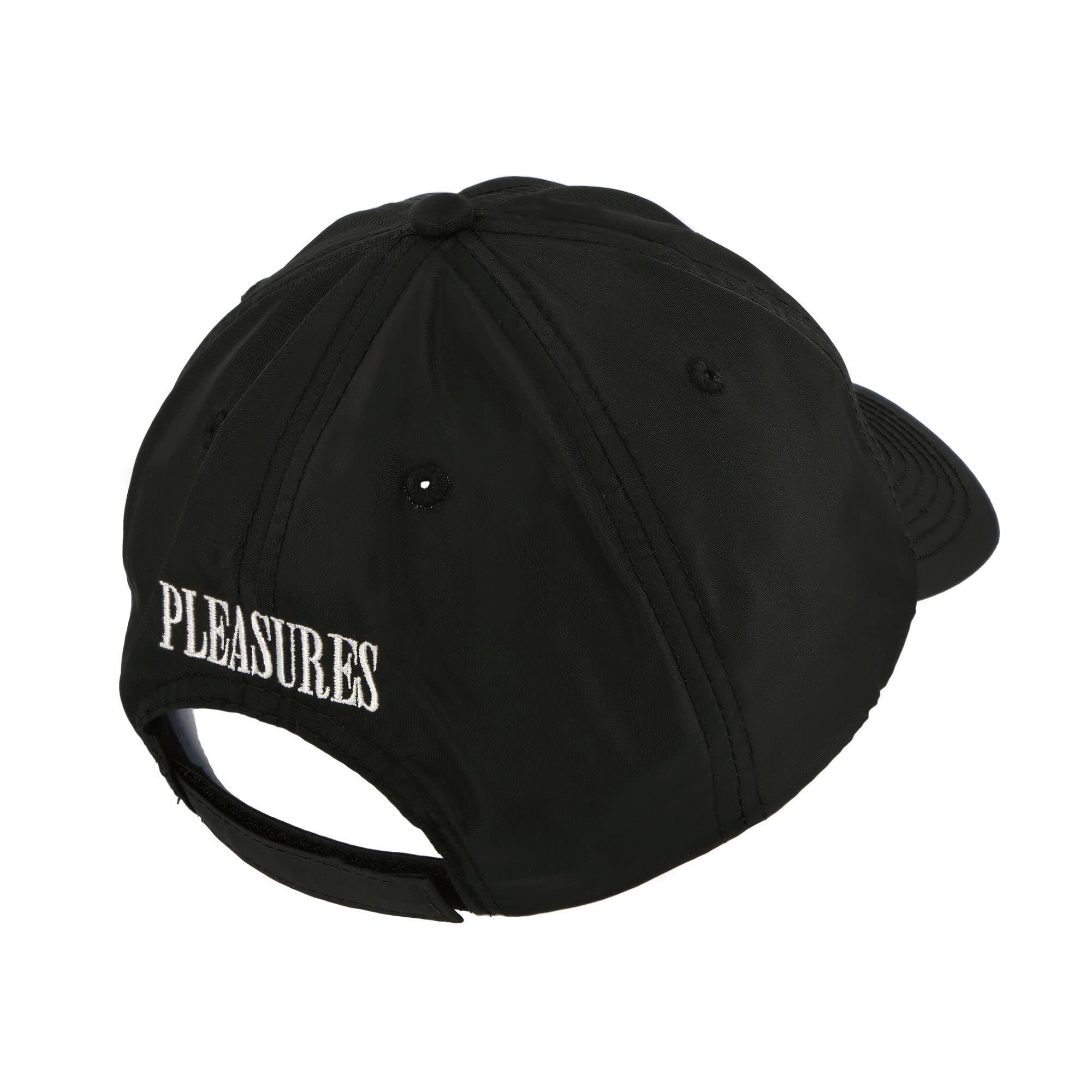 Pleasures Roland x Pleasures Nylon Cap Black Caps Detail view 1 | Overkill