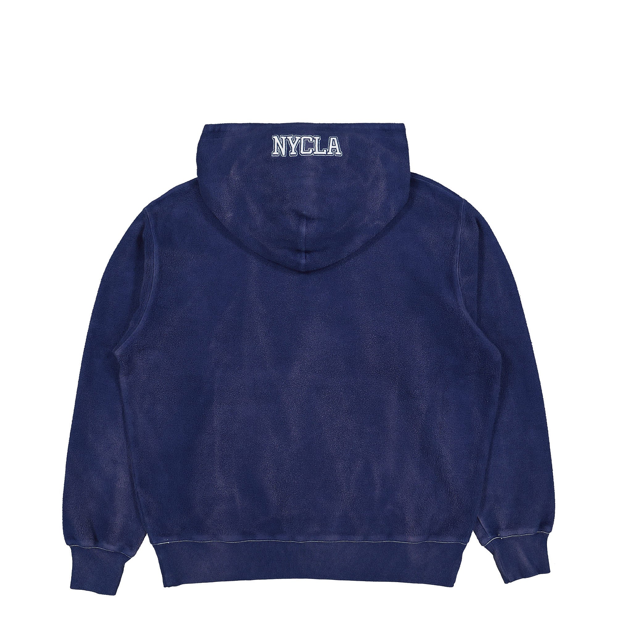 Pleasures 53X Inside Out Hoodie Navy Hoodies Material | Overkill