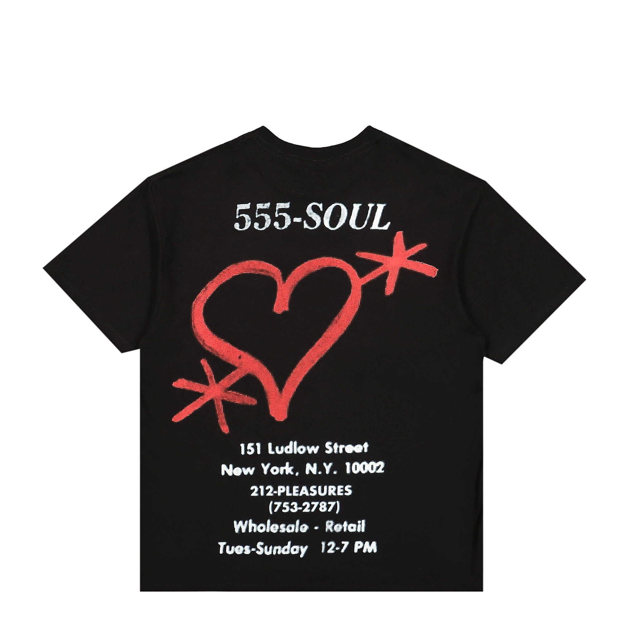 Pleasures Biz Card T-Shirt Black T-Shirts Close-up | Overkill