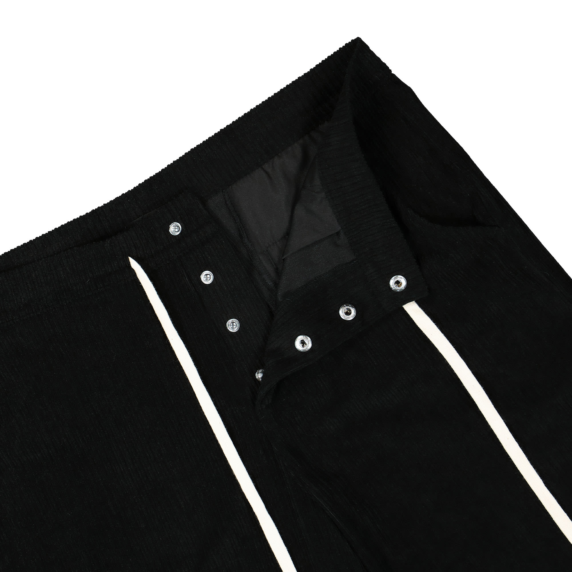 Pleasures Levy Corduroy Wide Pants Black Casual Pants Detailfoto | Overkill