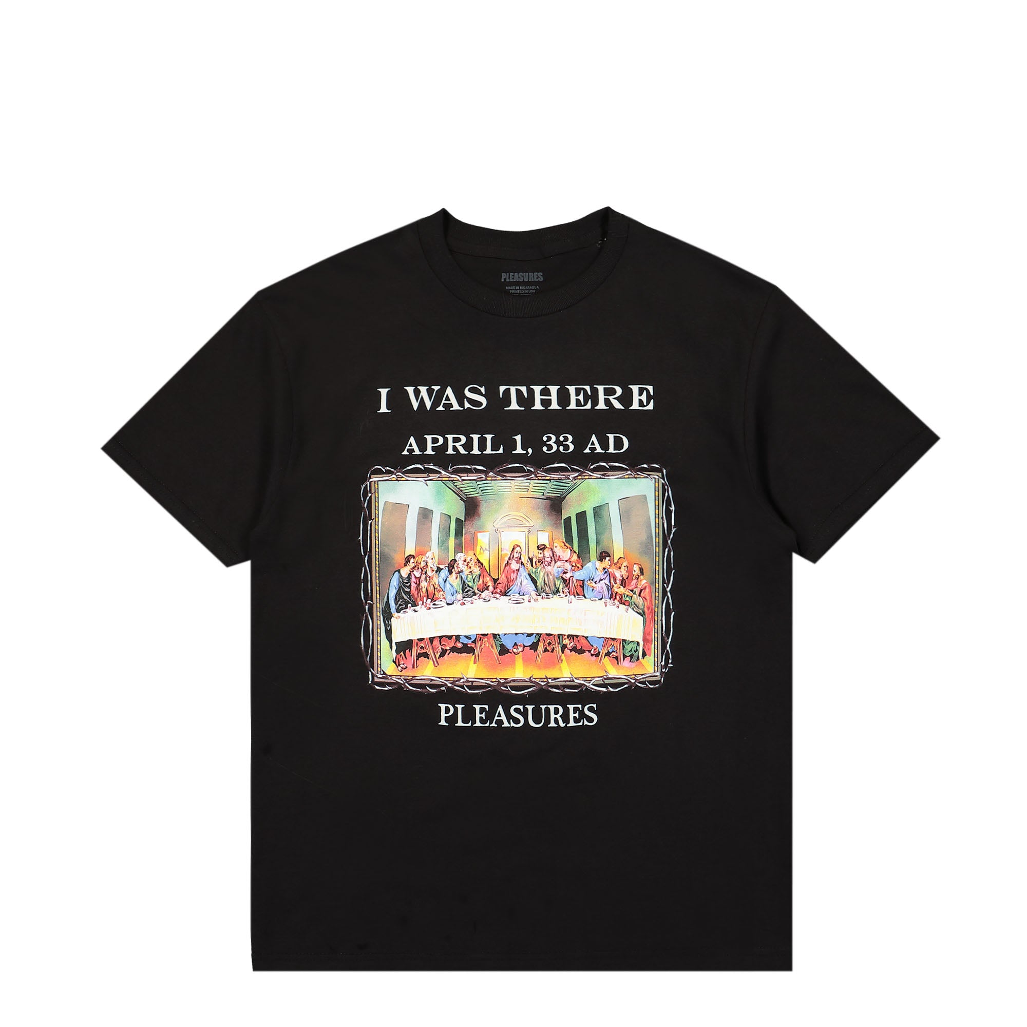 Pleasures Supper T-Shirt Black T-Shirts P23F050-Black | Overkill