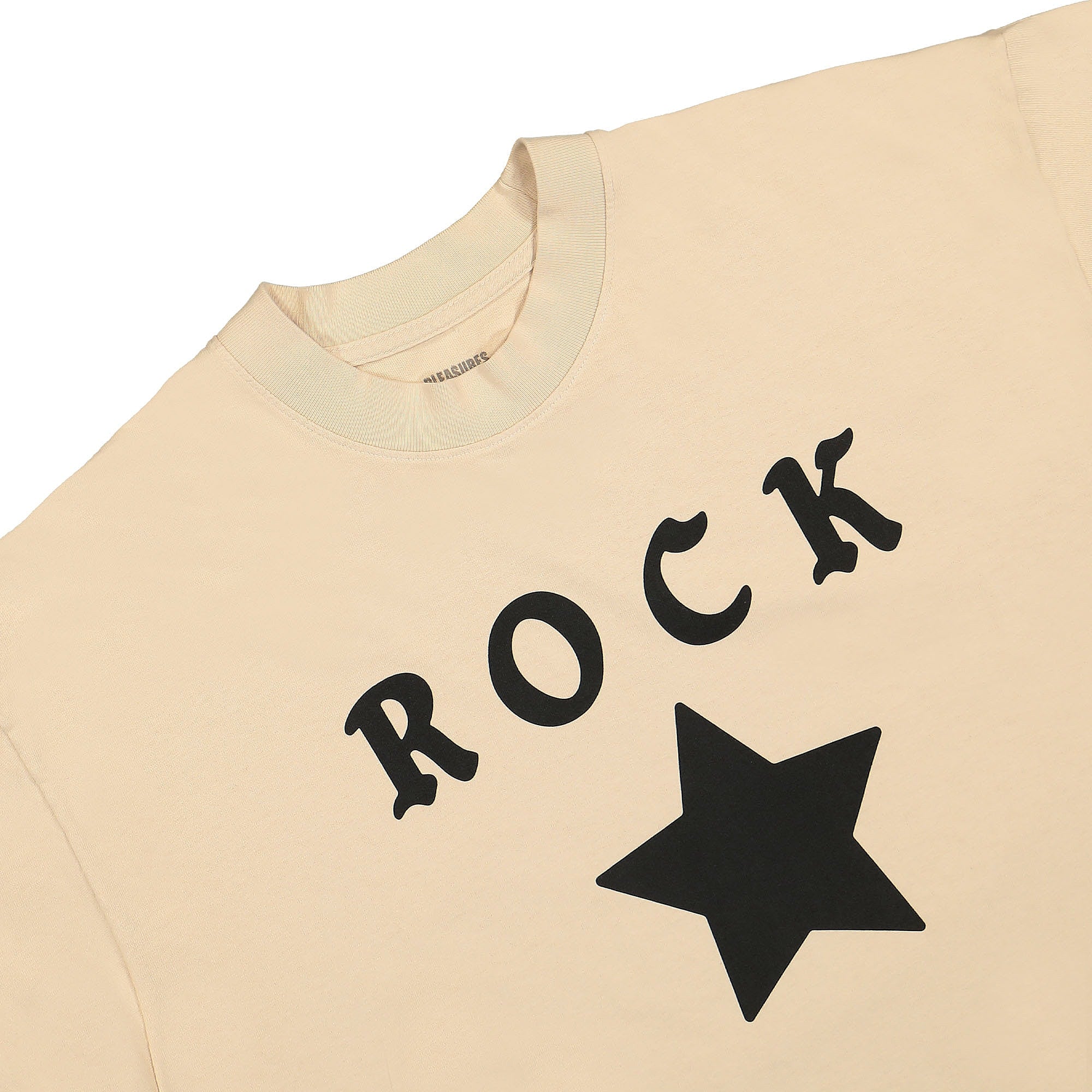 Pleasures Rockstar T-Shirt Tan T-Shirts Material | Overkill