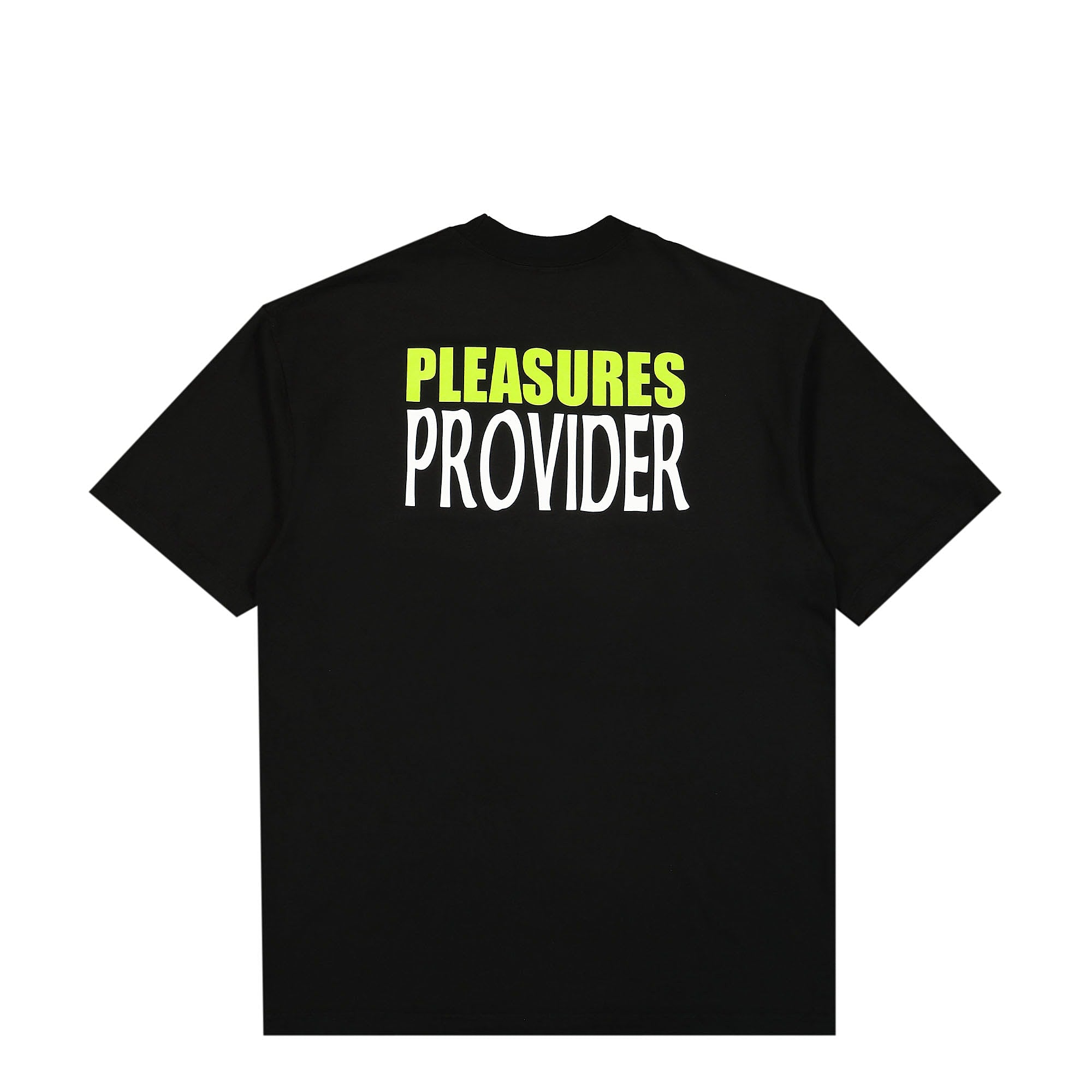 Pleasures Provider T-Shirt Black T-Shirts Close-up | Overkill