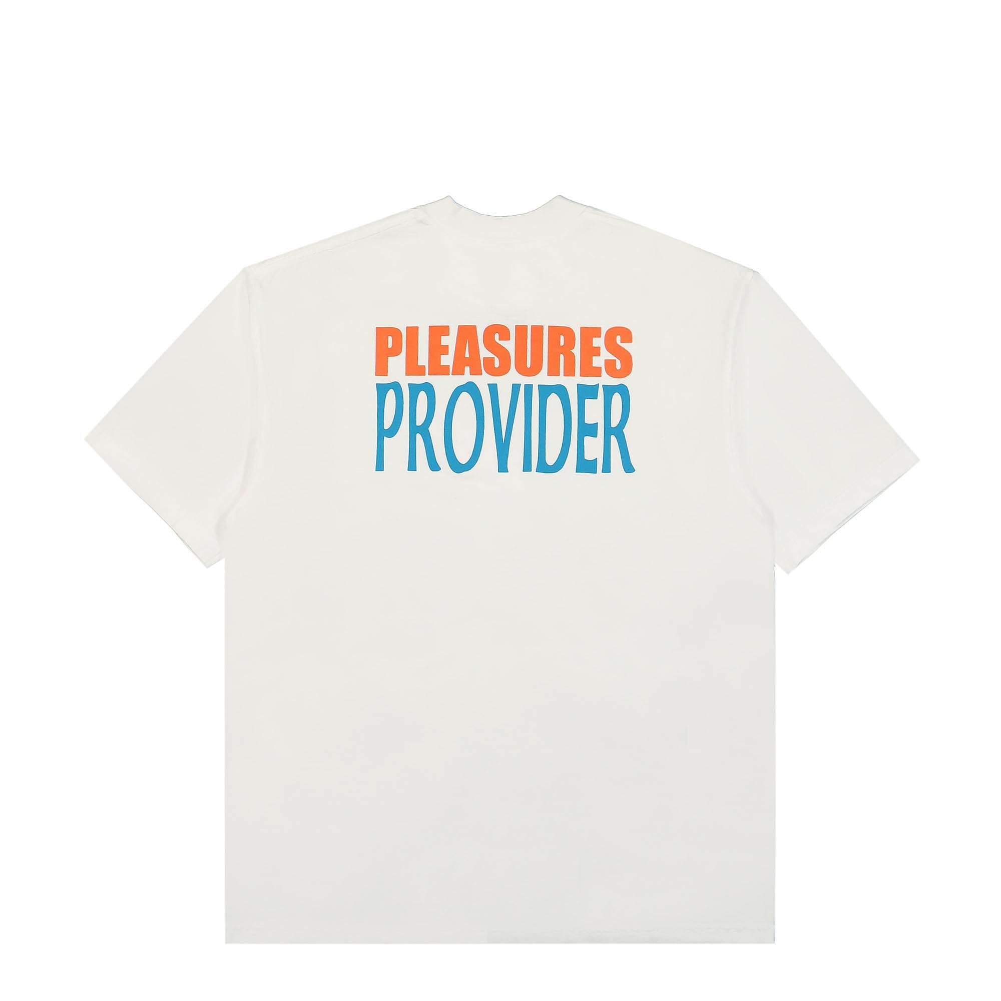 Pleasures Provider T-Shirt White T-Shirts Close-up | Overkill