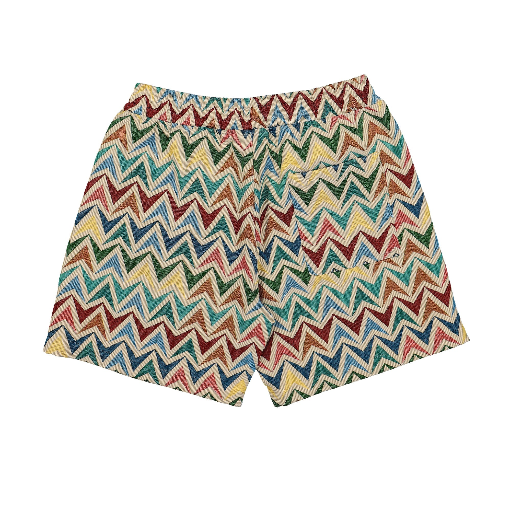 Pleasures Basket Woven Shorts Multi / Khaki Shorts Material | Overkill