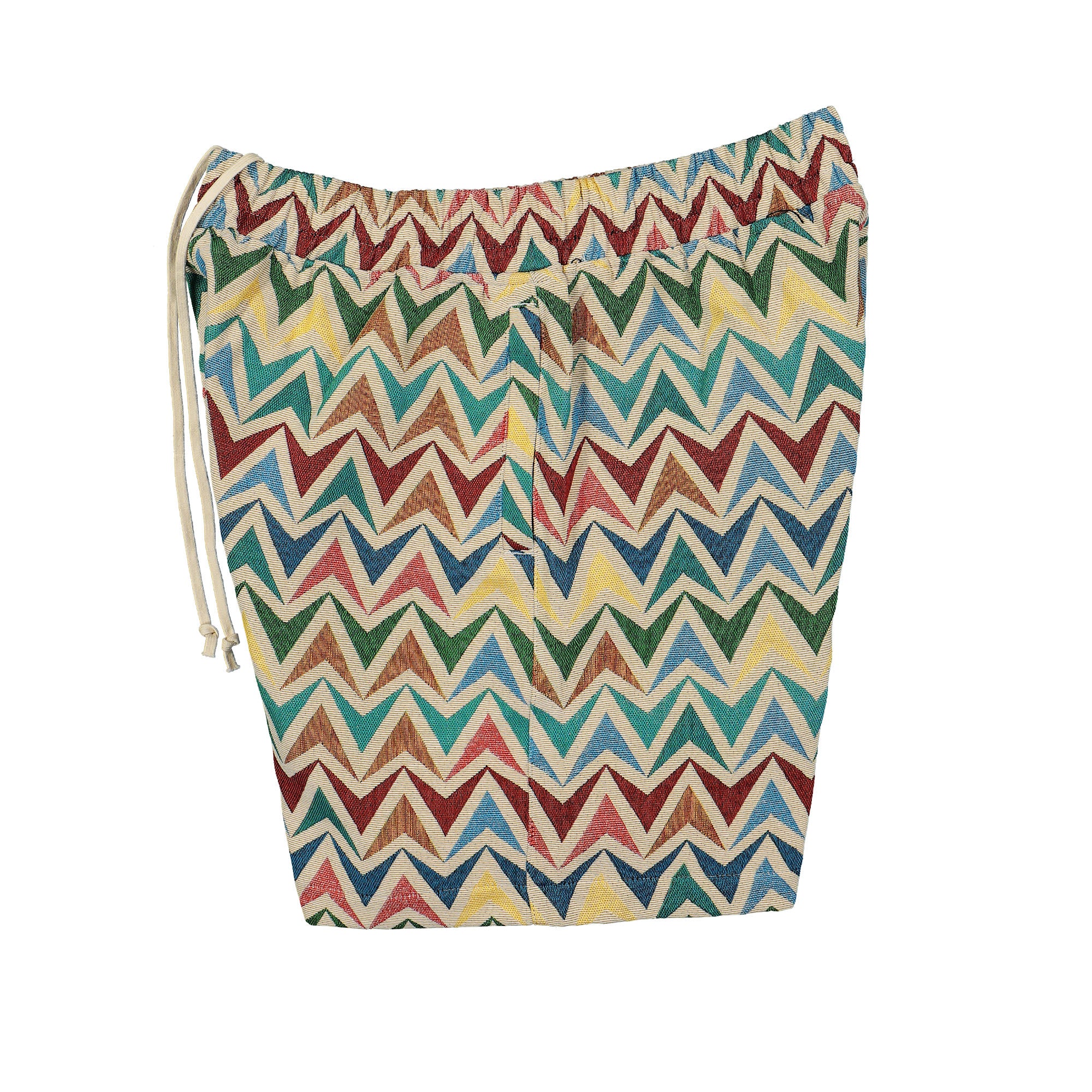 Pleasures Basket Woven Shorts Multi / Khaki Shorts Close-up | Overkill