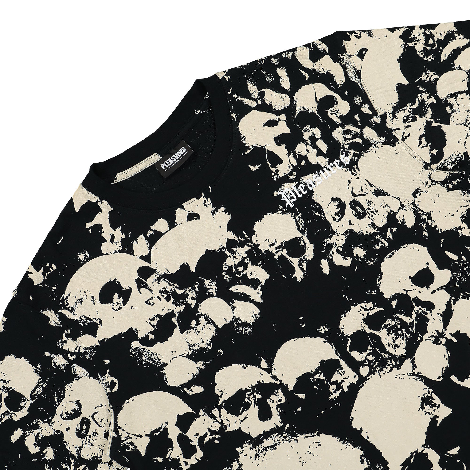 Pleasures Despair Heavyweight Shirt Black T-Shirts Material | Overkill