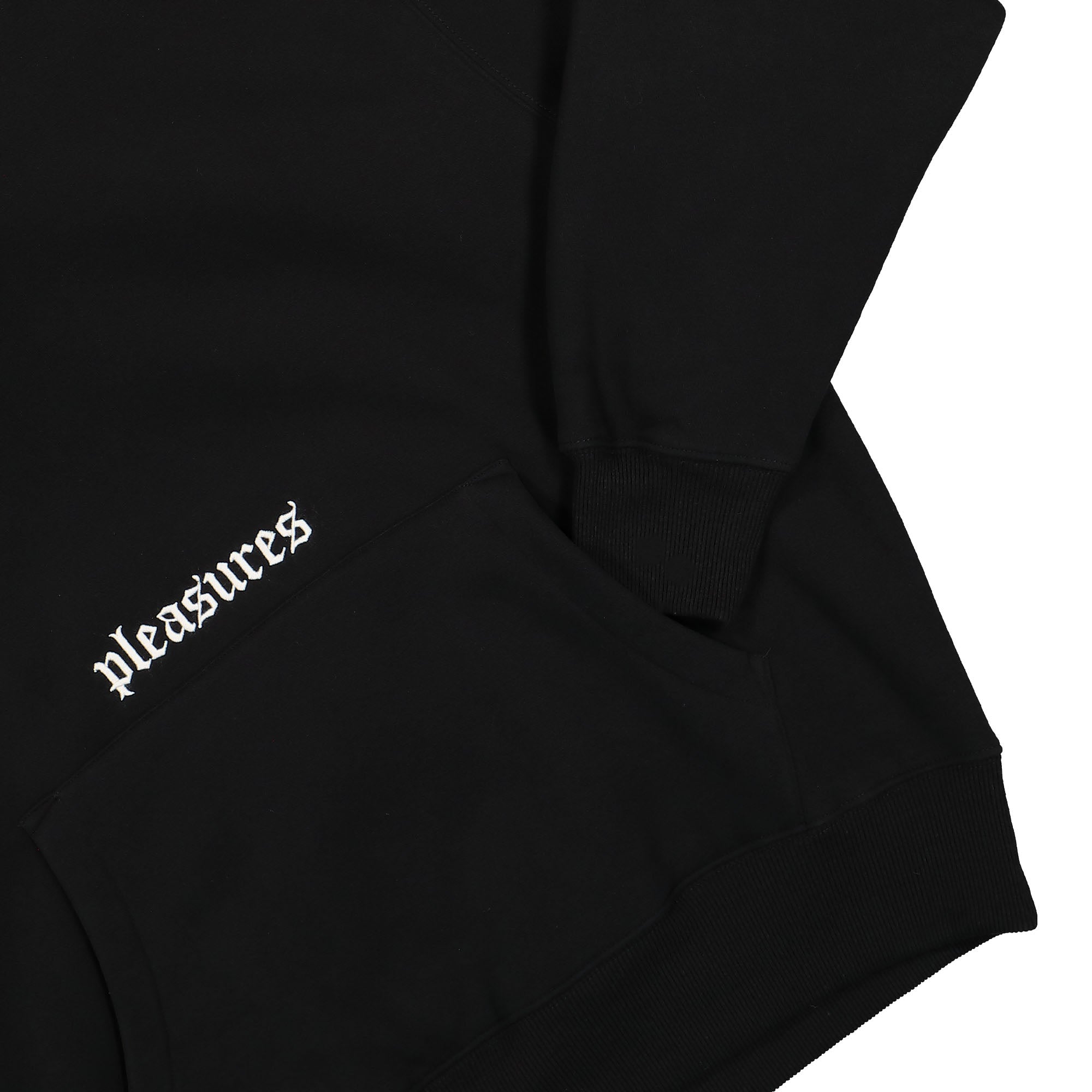 Pleasures Spinal Hoodie Black Hoodies Detailfoto | Overkill