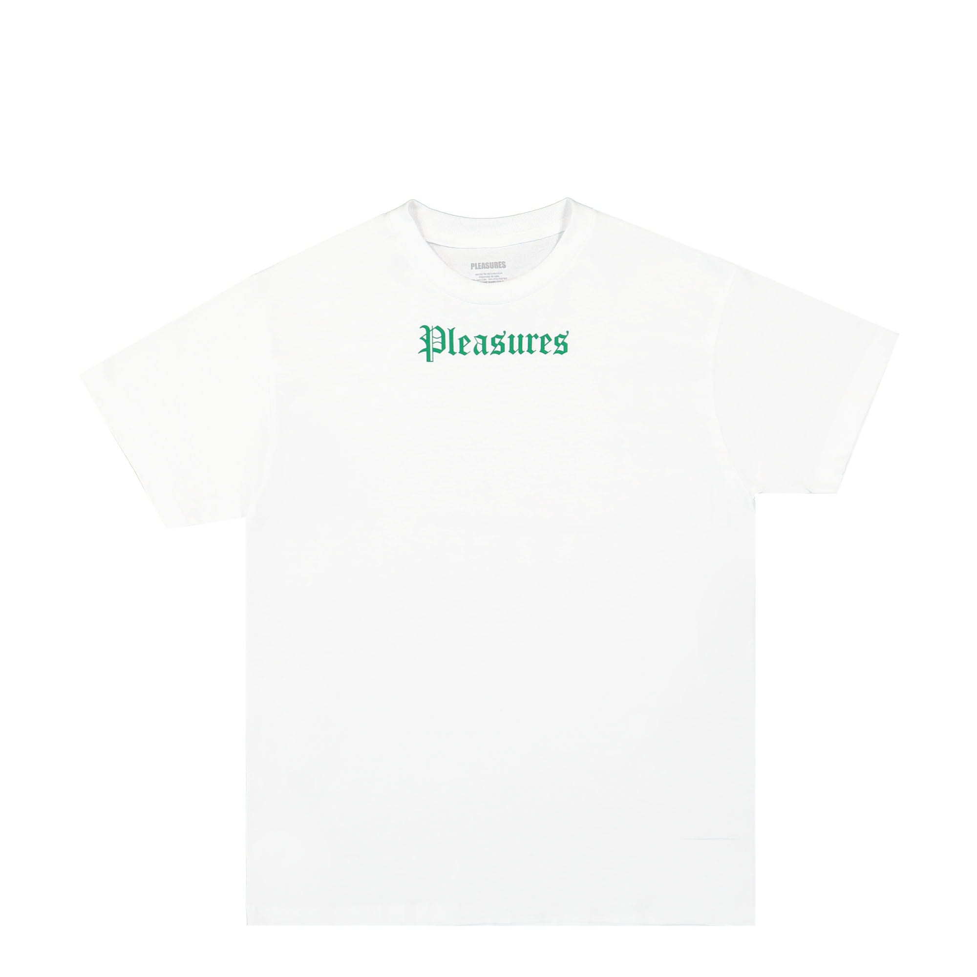 Pleasures Pub T-Shirt White T-Shirts P23SU057 | Overkill