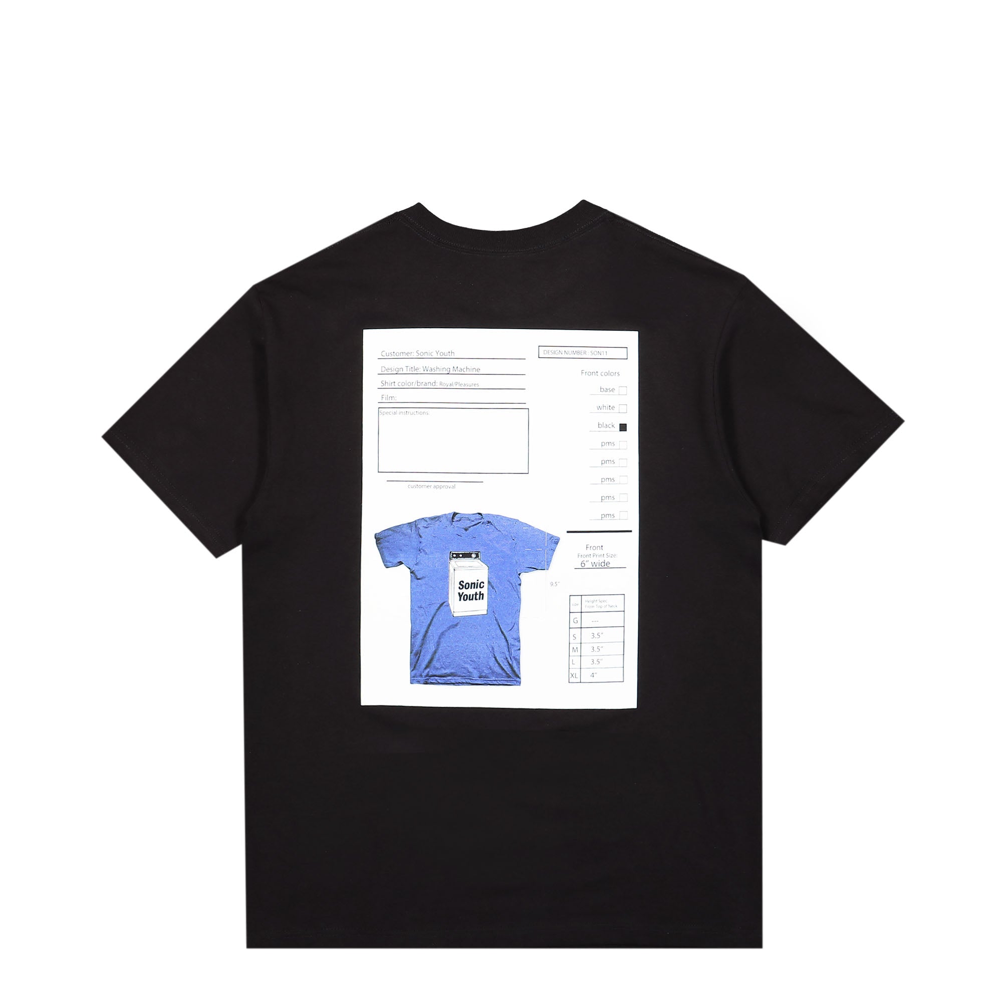 Pleasures Techpack T-Shirt Black T-Shirts Material | Overkill