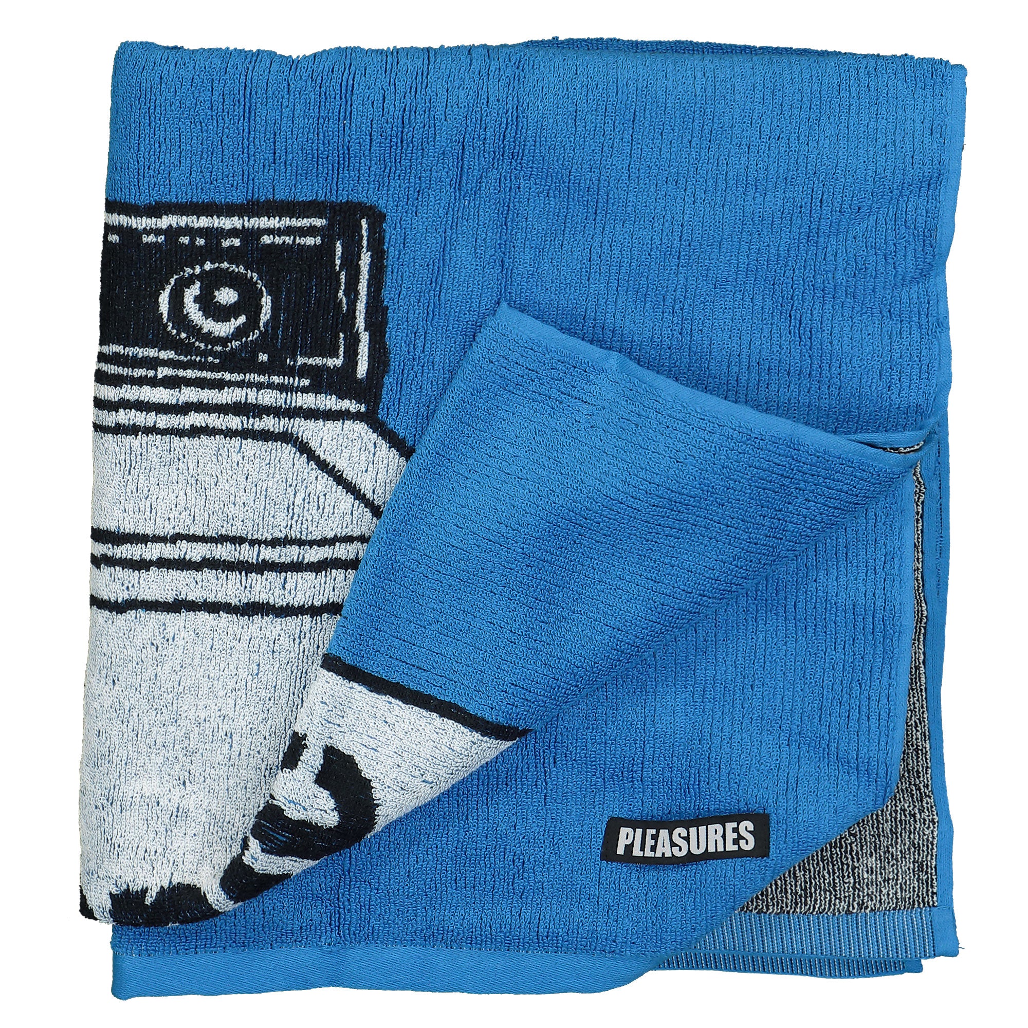Pleasures Washing Machine Towel Blue Towels Close-up | Overkill