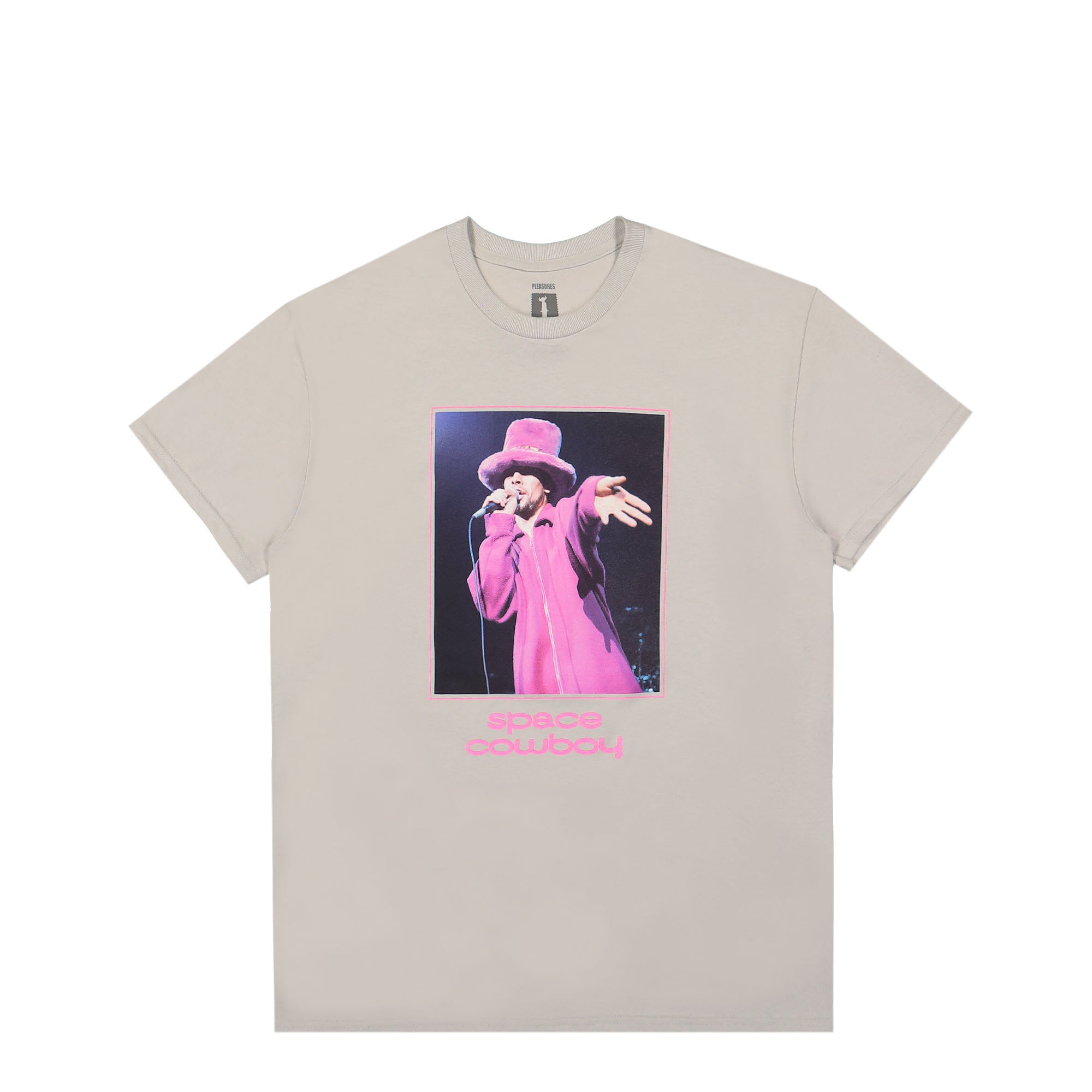 Pleasures Space Cowboy T-Shirt Steel T-Shirts P23W058-Steel | Overkill