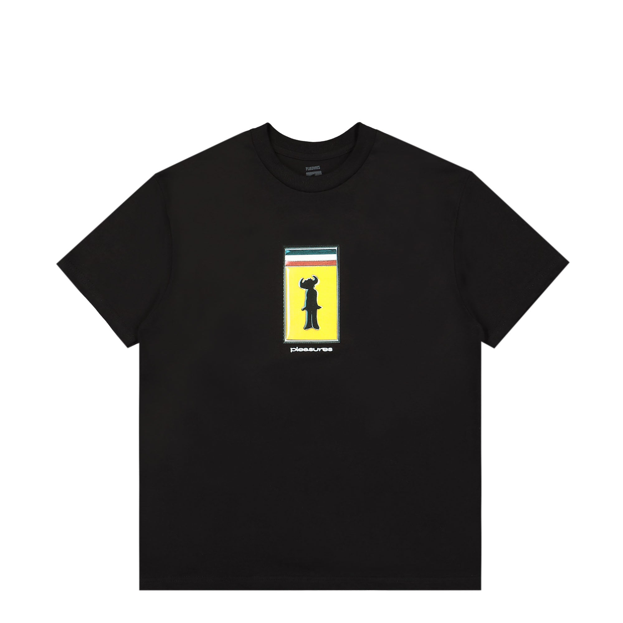 Pleasures Travelling T-Shirt Black T-Shirts P23W060-Black | Overkill