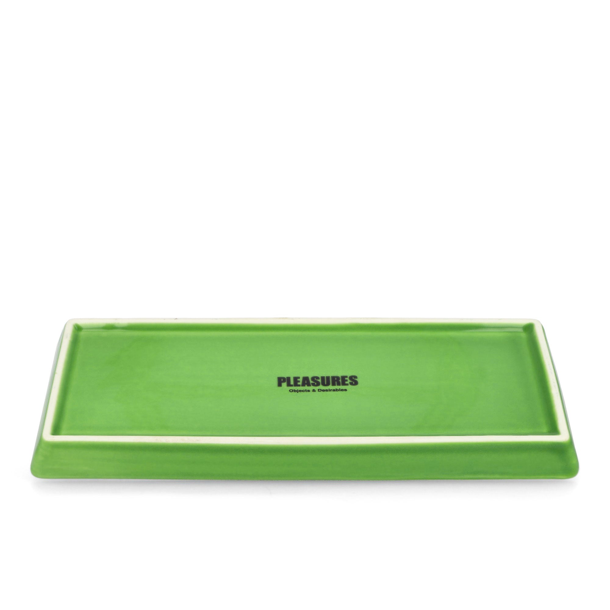 Pleasures Ceramic Tray Green Trays Detailfoto | Overkill