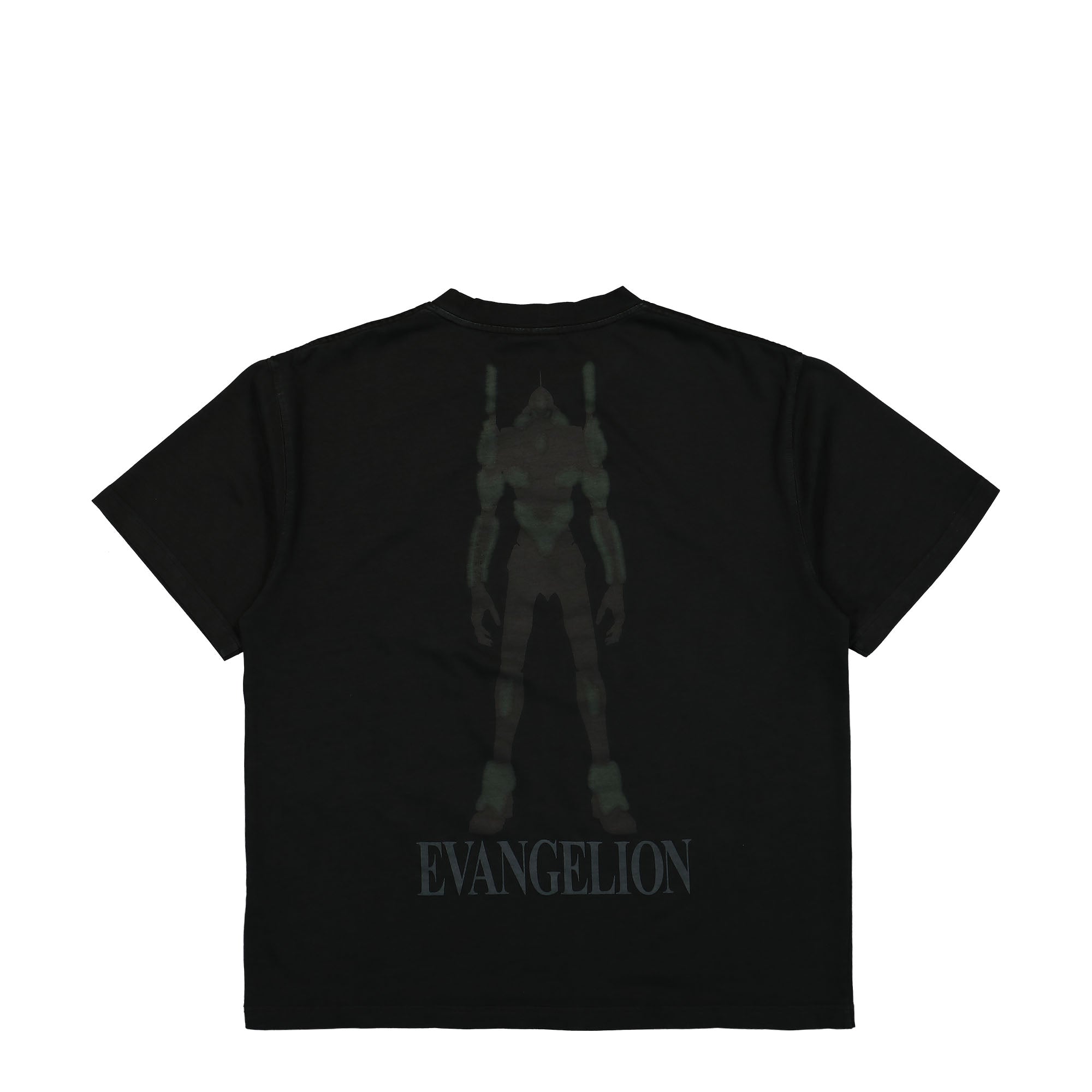 Pleasures Angel Attack Heavyweight Shirt Faded Black T-Shirts Material | Overkill