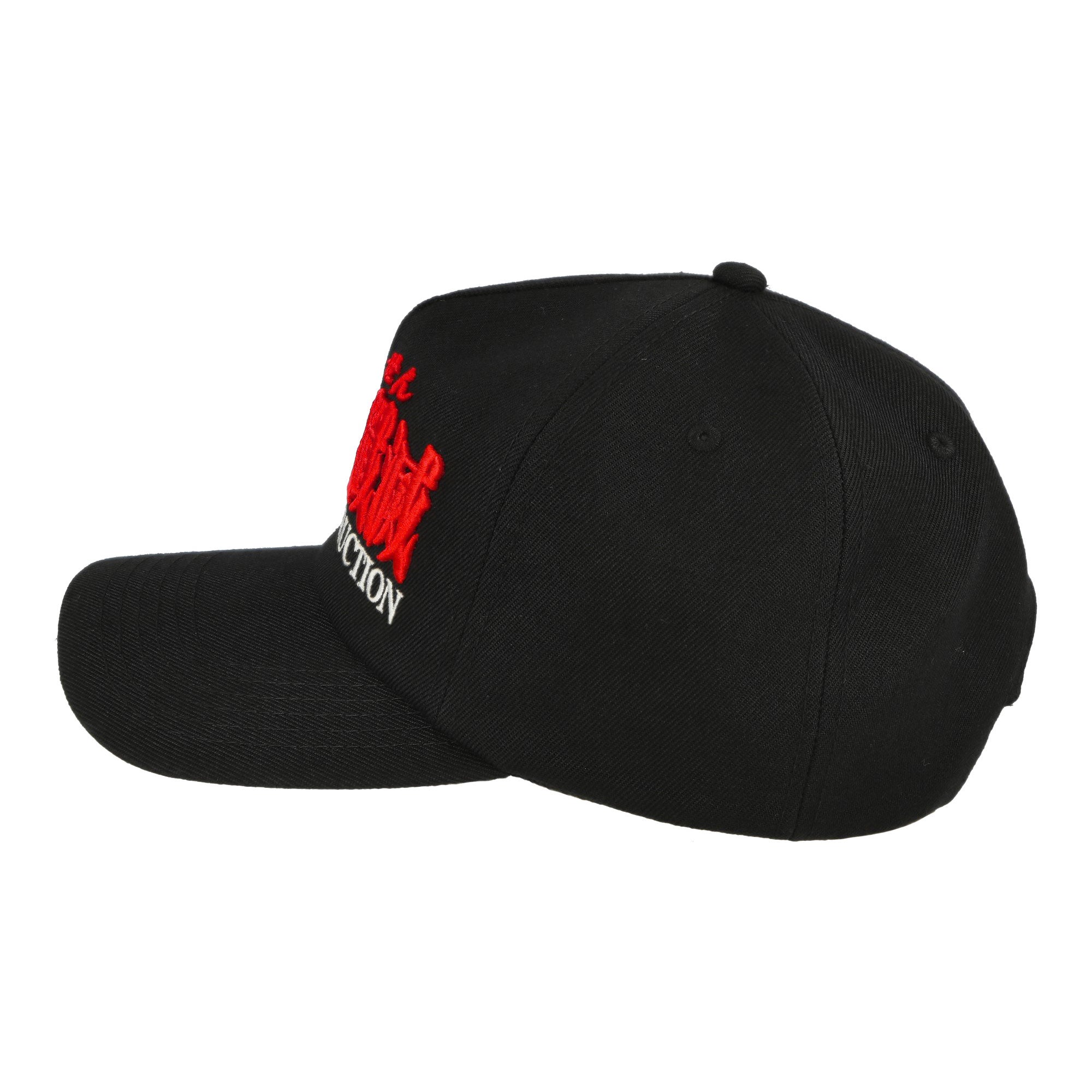 Pleasures Destruction Cap Black Caps Material | Overkill