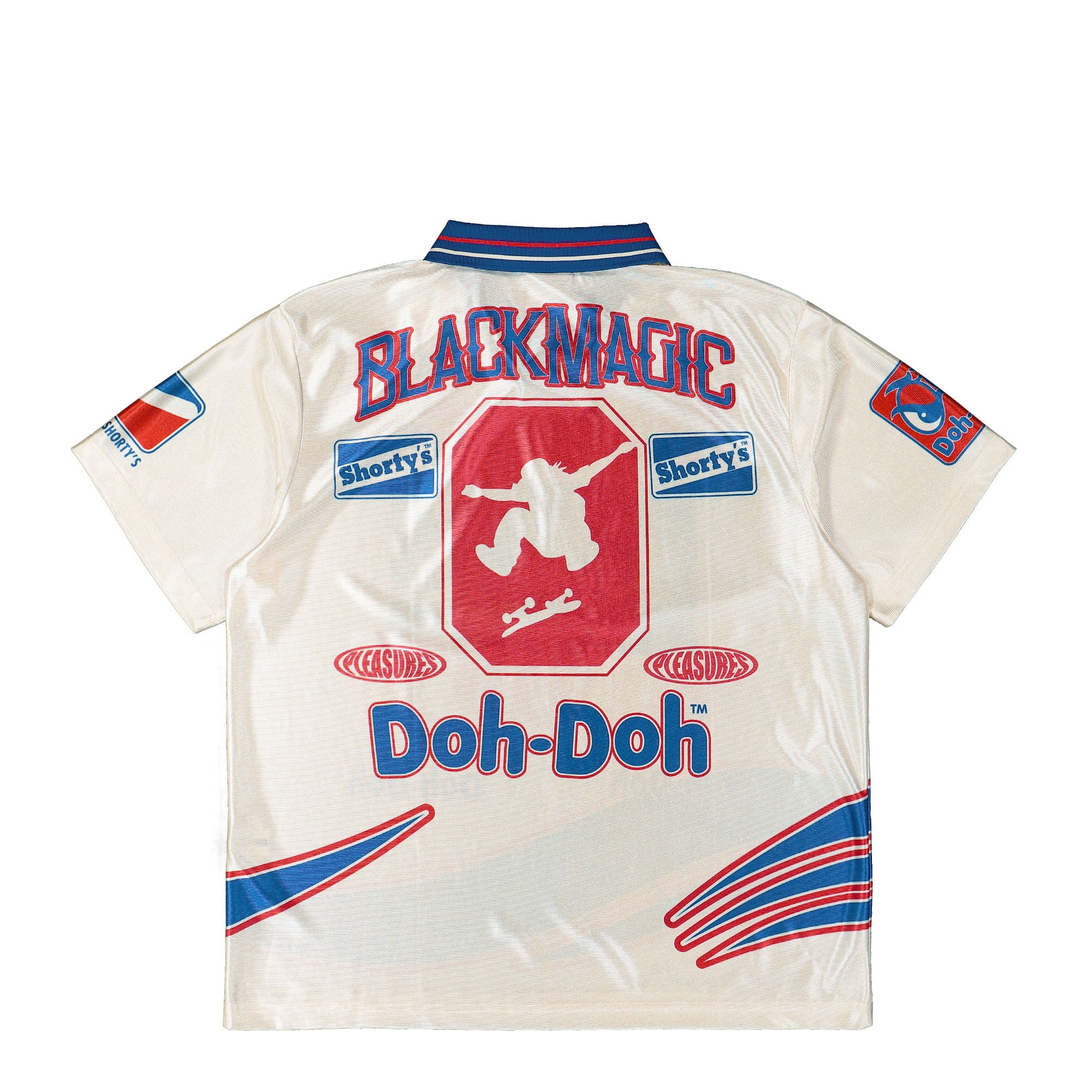 Pleasures Guilty Soccer Jersey Off White T-Shirts Material | Overkill