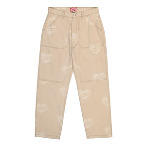 Pleasures Heart Ultra Work Pants Beige Jeans P24F011-Beige | Overkill