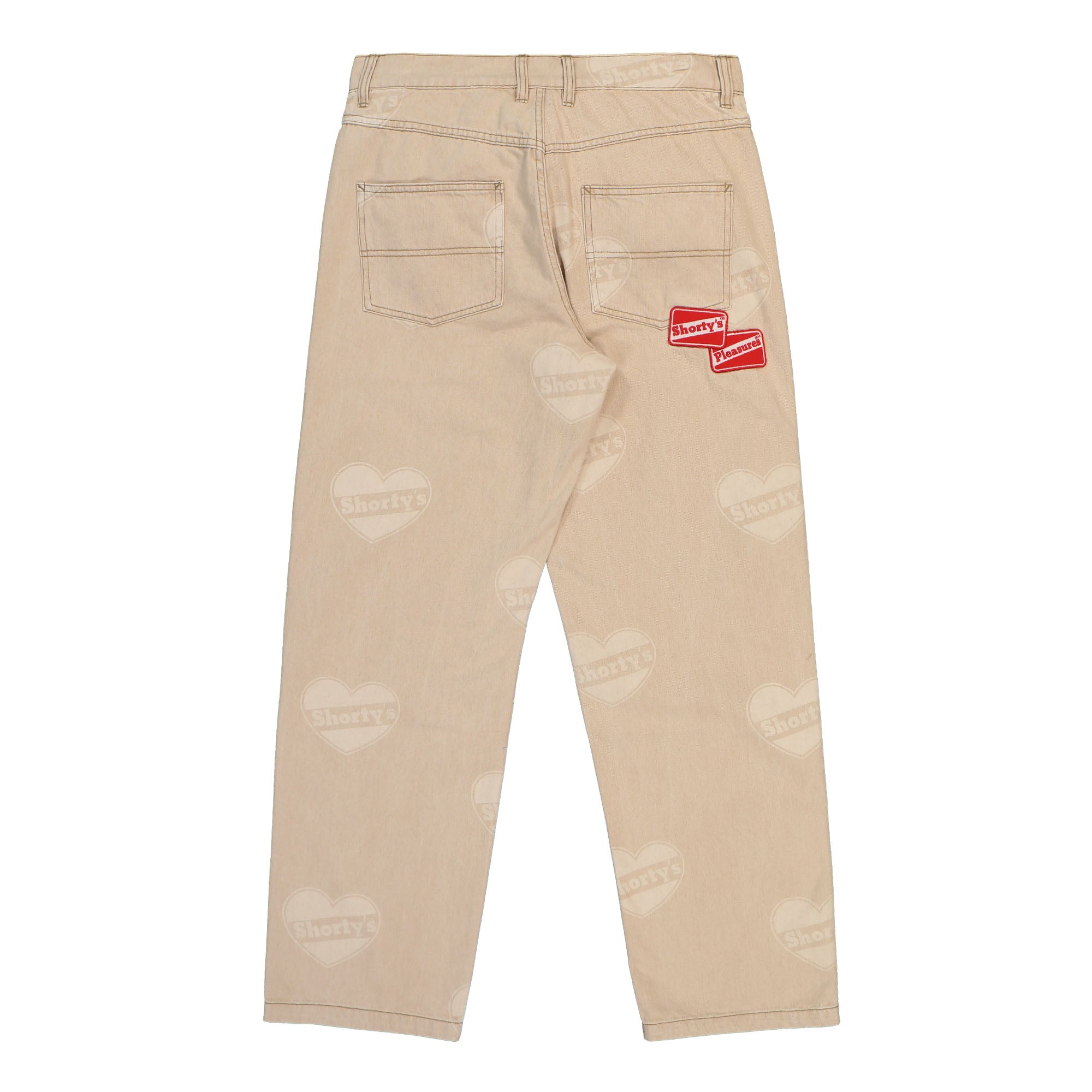Pleasures Heart Ultra Work Pants Beige Jeans Material | Overkill