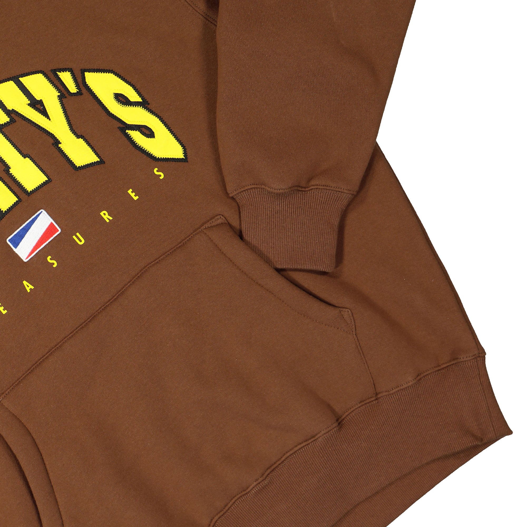 Pleasures Shorty's Hoodie Brown Hoodies Detailfoto | Overkill