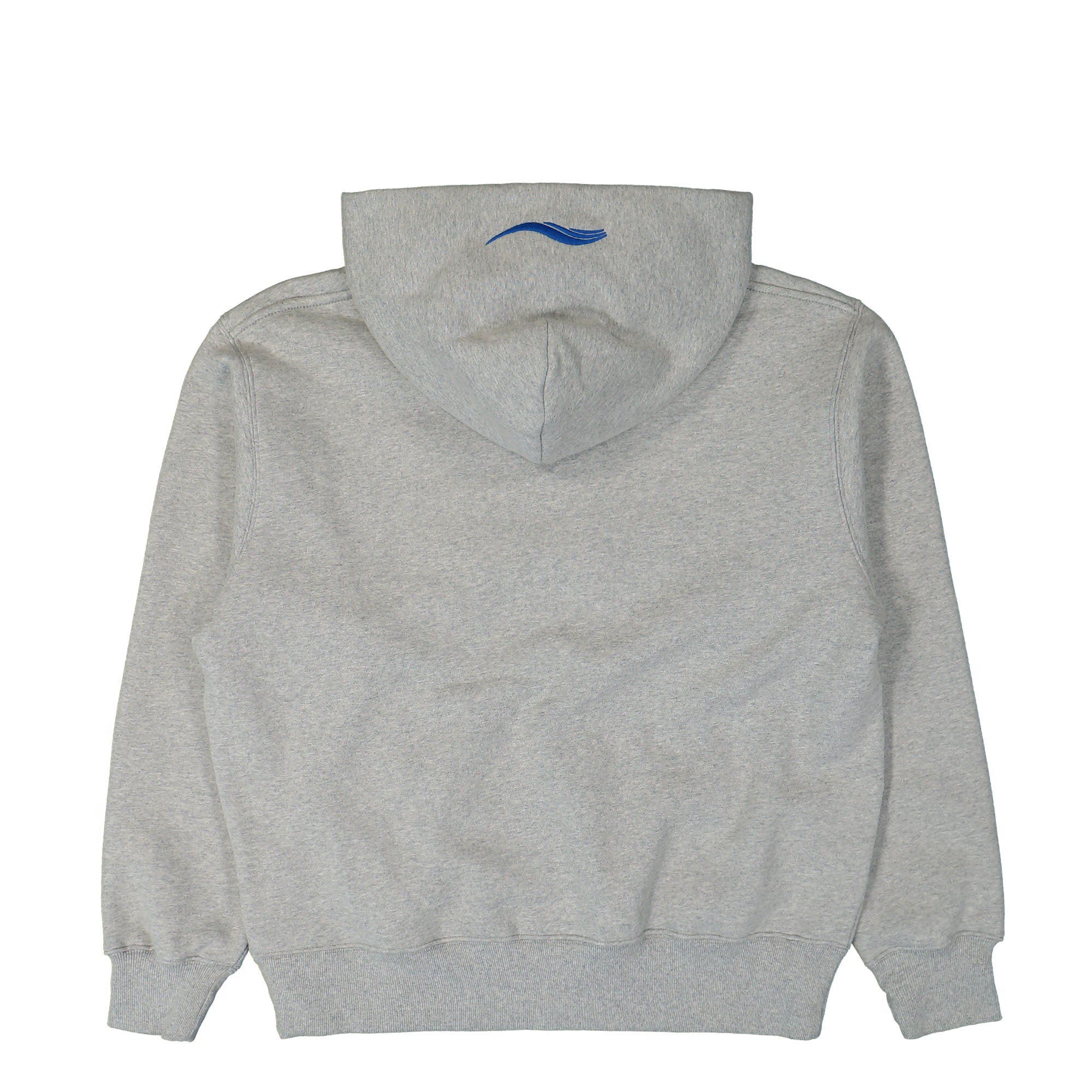 Pleasures Wave Zip Hoodie Heather Grey Hoodies Material | Overkill