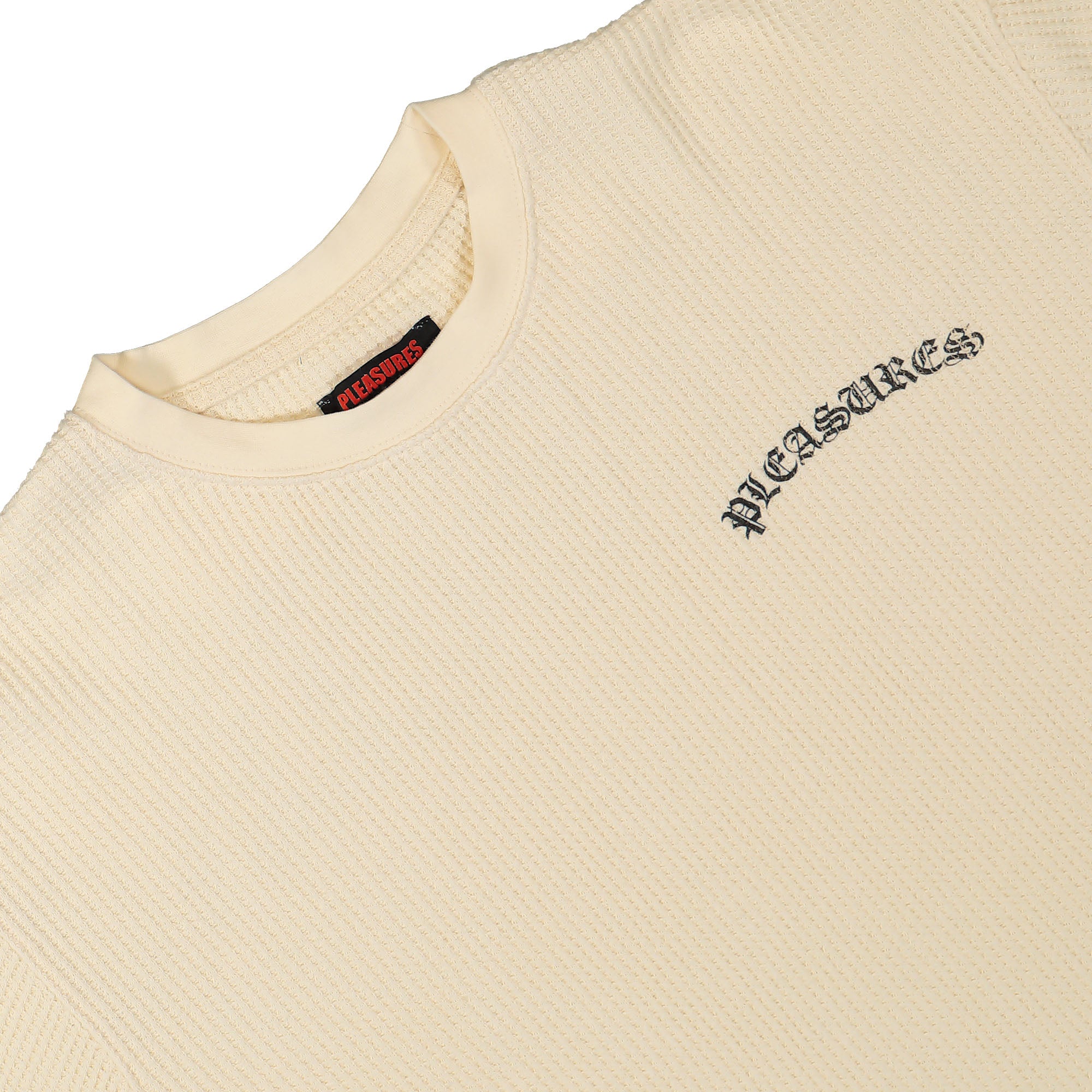 Pleasures Neural Thermal Shirt Beige T-Shirts Material | Overkill