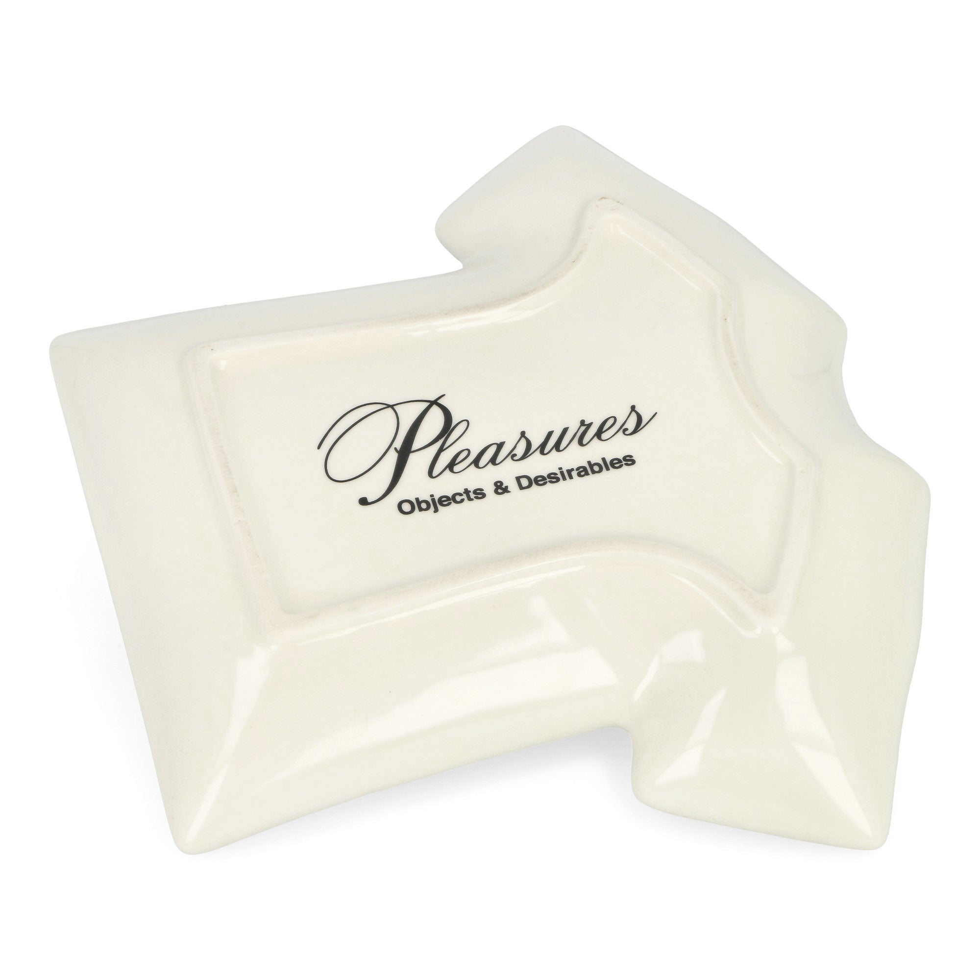 Pleasures Respectable Ceramic Tray White Trays Detailfoto | Overkill