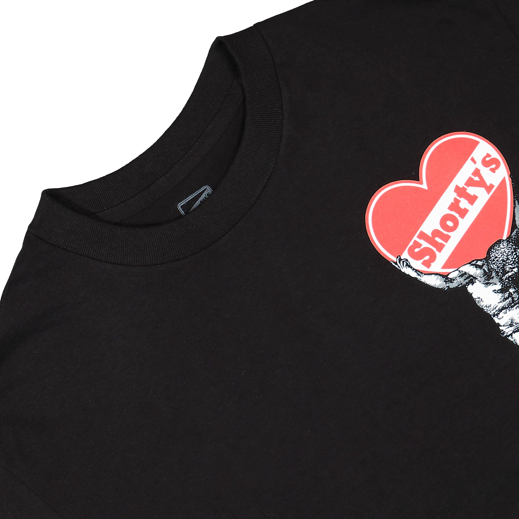 Pleasures Atlas T-Shirt Black T-Shirts Material | Overkill