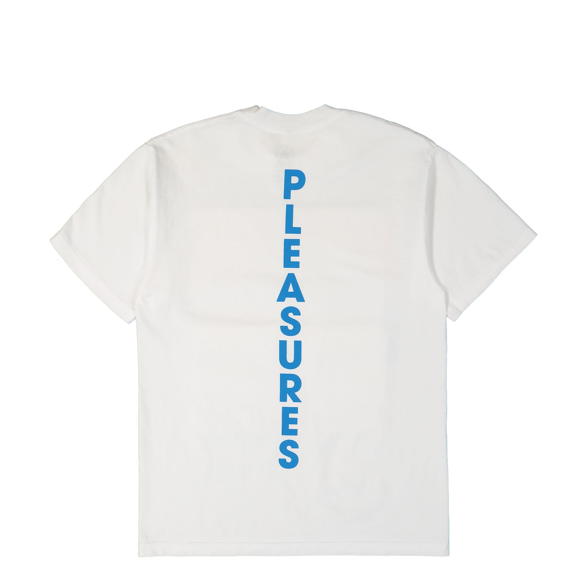 Pleasures Generation T-Shirt White T-Shirts Close-up | Overkill