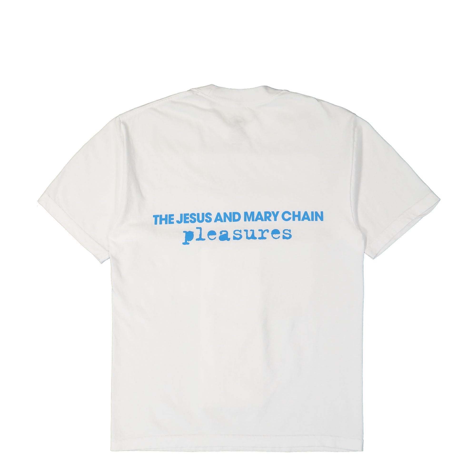 Pleasures Cross T-Shirt White T-Shirts Close-up | Overkill