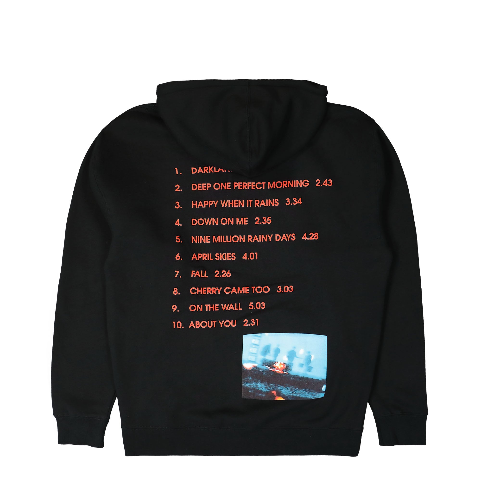 Pleasures Darklands Hoodie Black Hoodies Close-up | Overkill