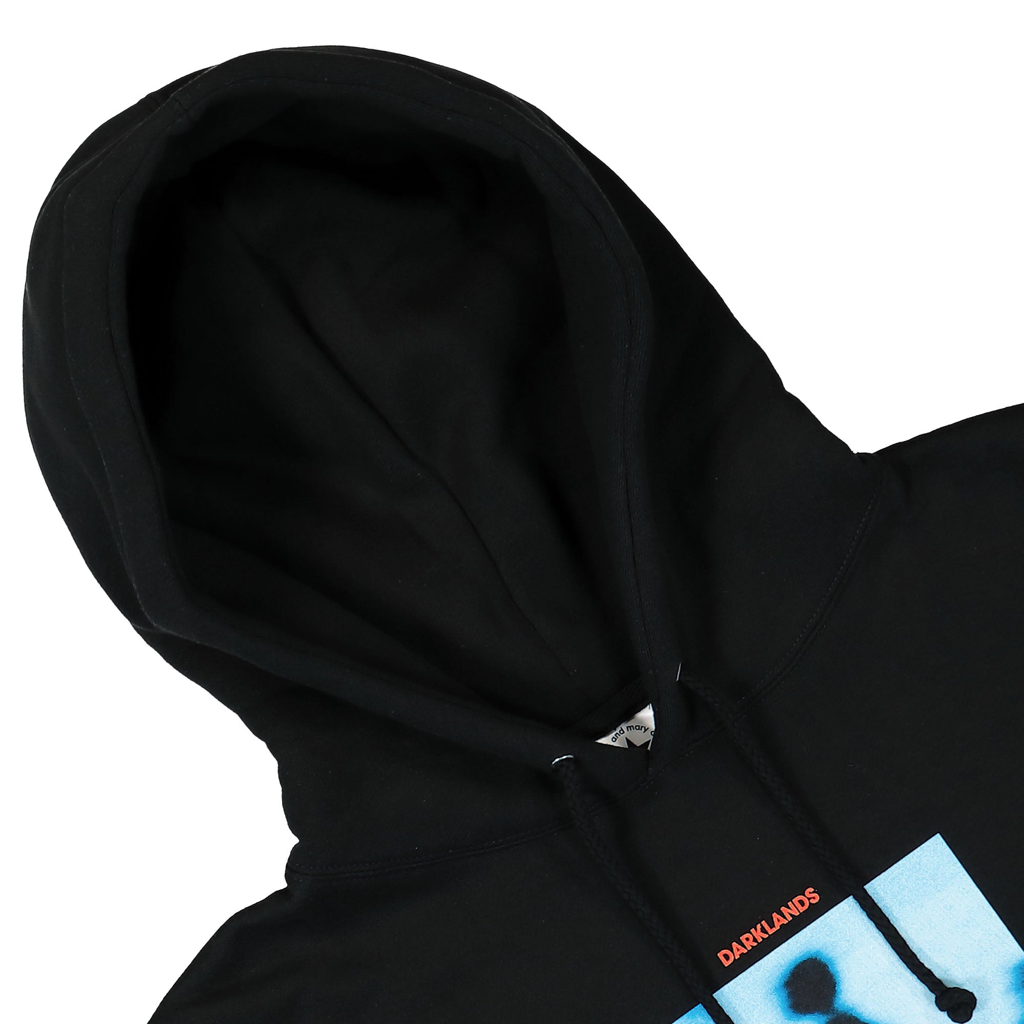Pleasures Darklands Hoodie Black Hoodies Material | Overkill