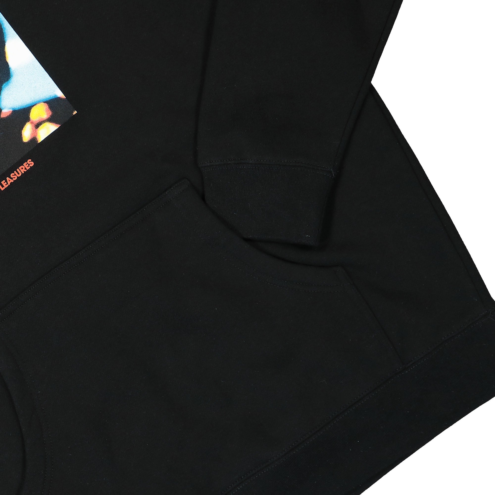 Pleasures Darklands Hoodie Black Hoodies Detailfoto | Overkill