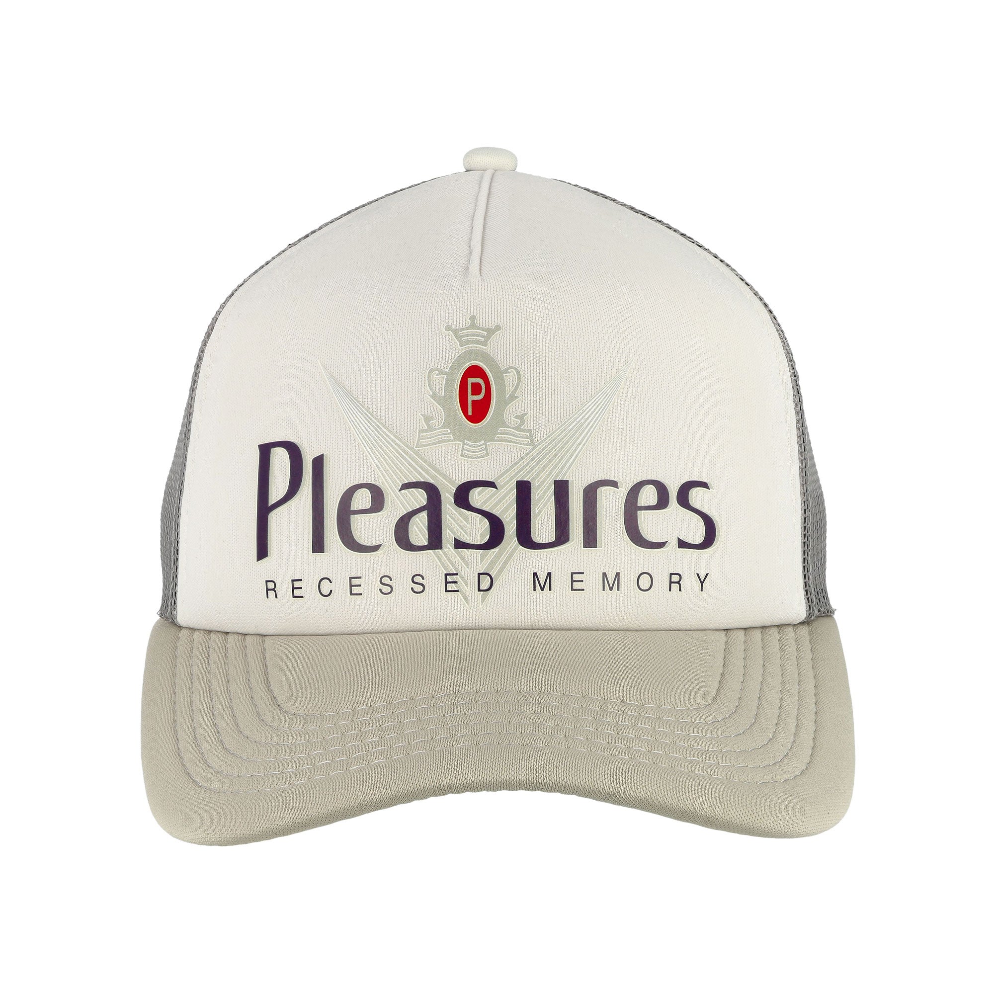 Pleasures Pfunk Trucker Cap Silver Caps Detailfoto | Overkill