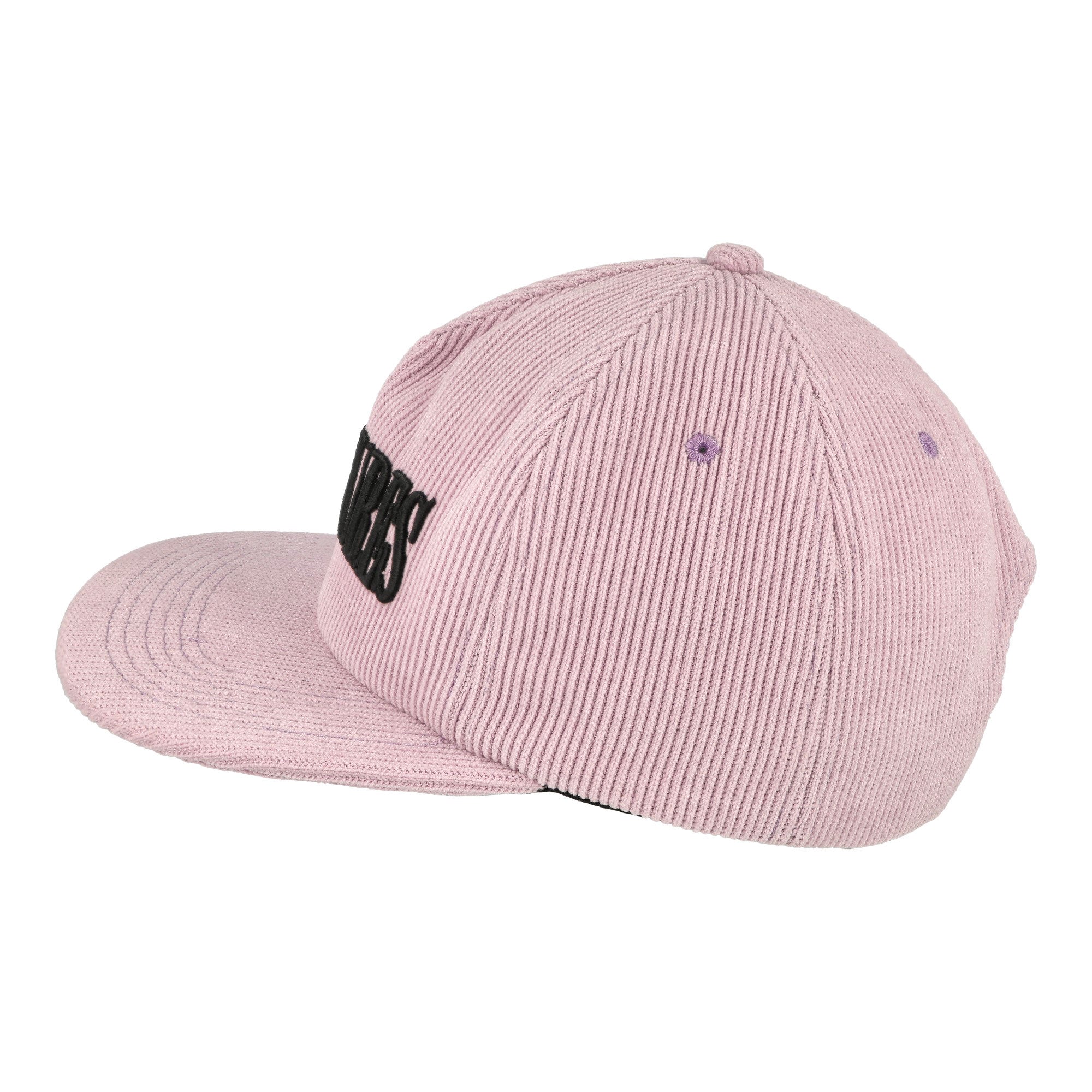 Pleasures Onyx Corduroy Snapback Cap Lavender Caps Material | Overkill