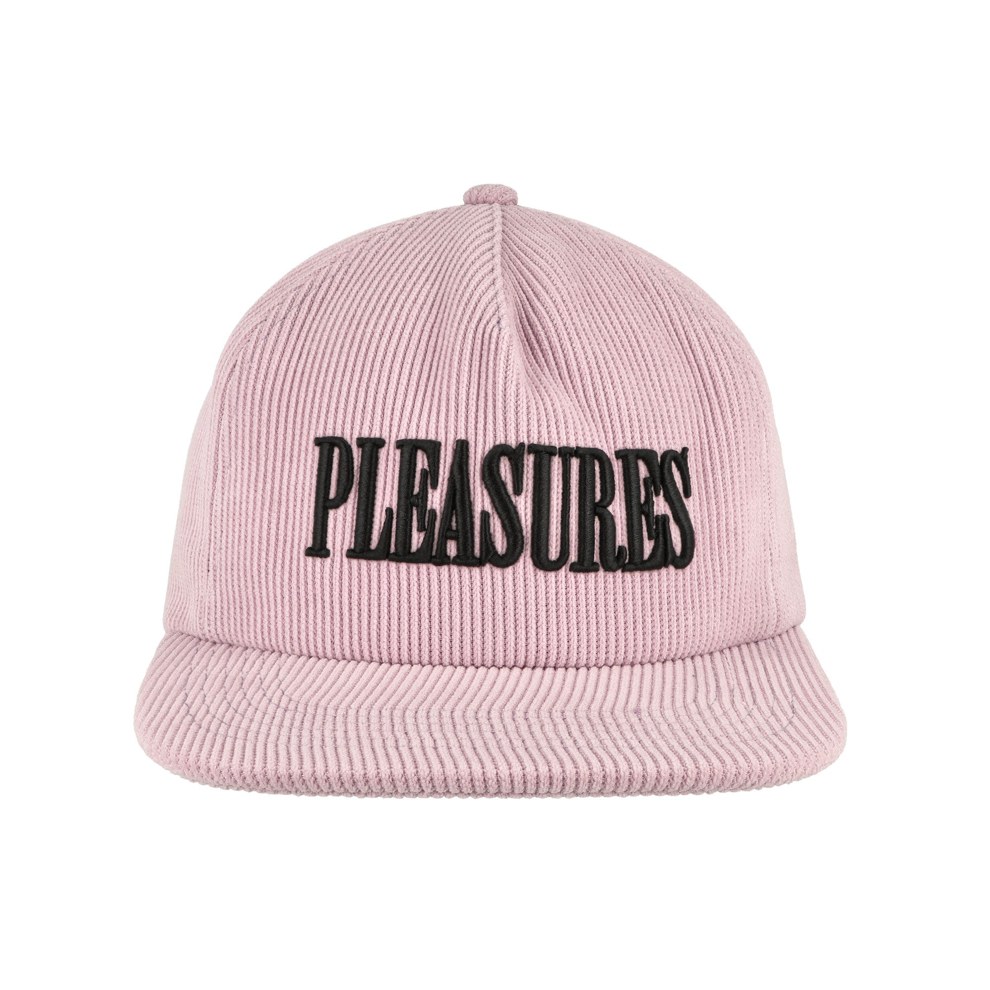 Pleasures Onyx Corduroy Snapback Cap Lavender Caps Detailfoto | Overkill