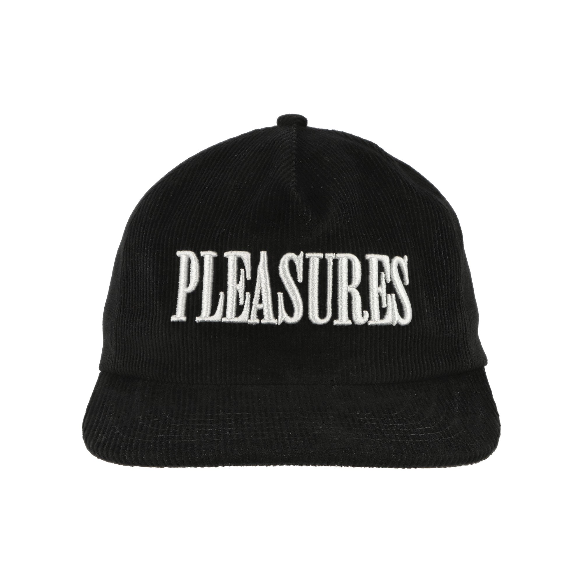 Pleasures Onyx Corduroy Snapback Cap Onyx Caps Detailfoto | Overkill
