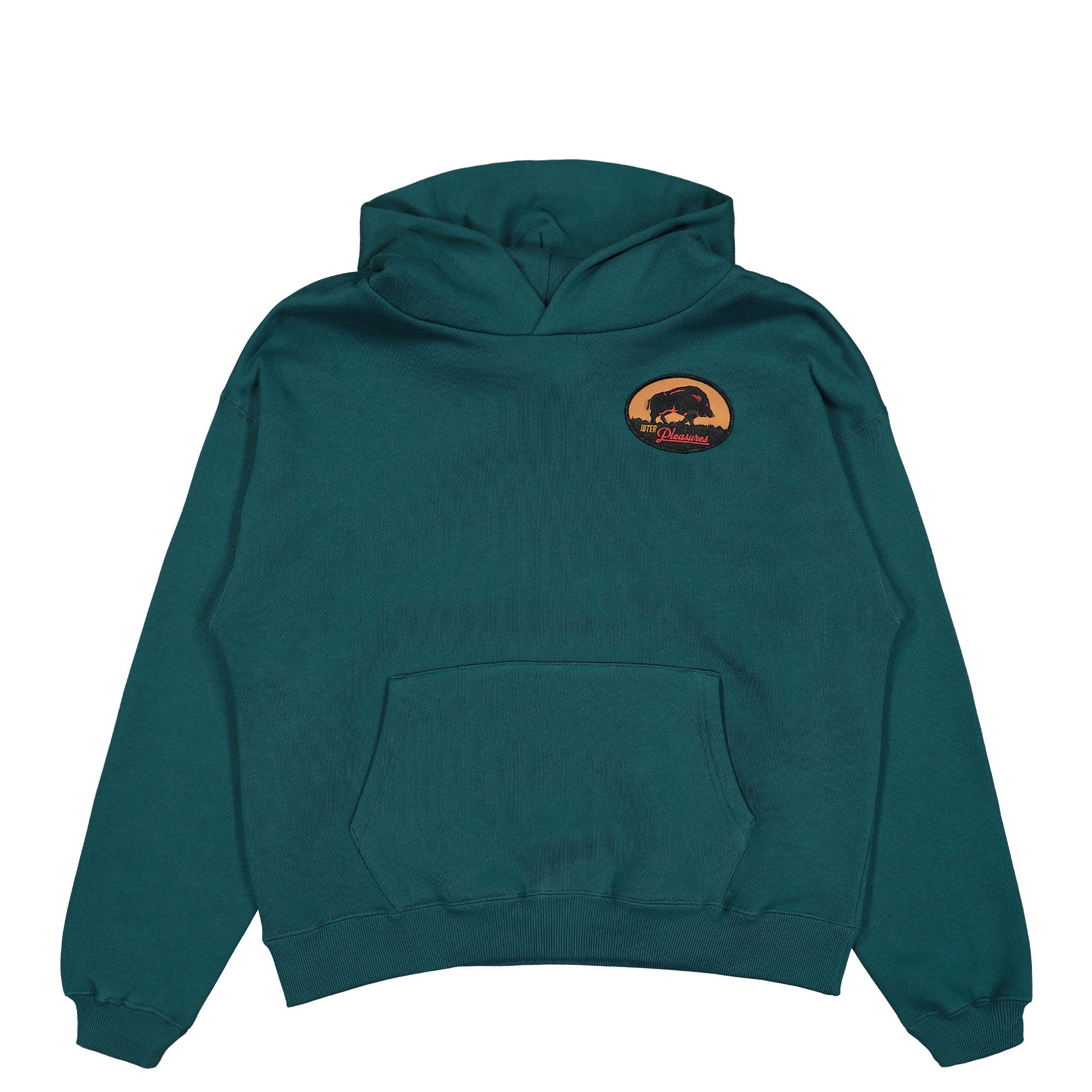 Pleasures Vincenzo Hoodie Green Hoodies P24IU004-Green | Overkill
