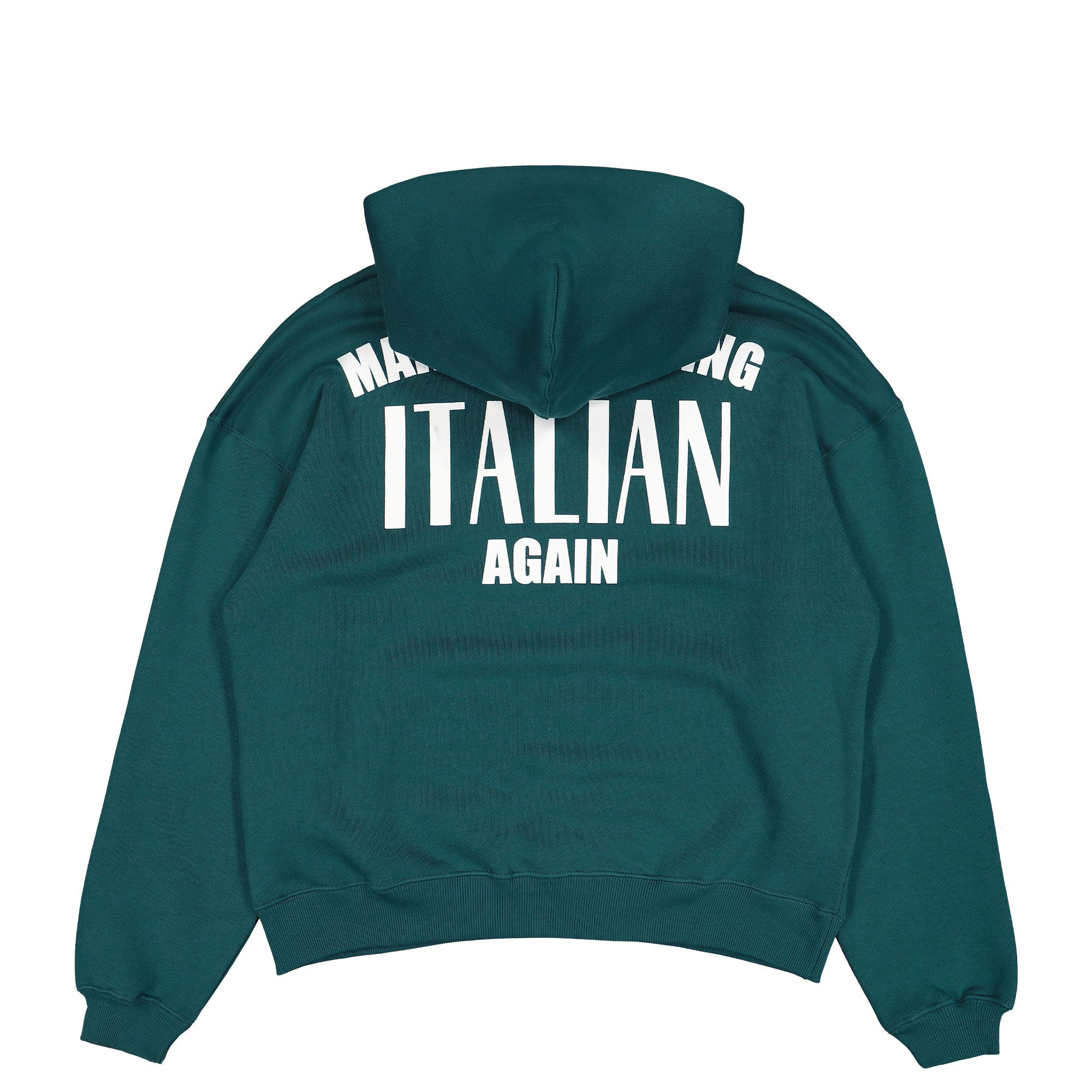 Pleasures Vincenzo Hoodie Green Hoodies Close-up | Overkill