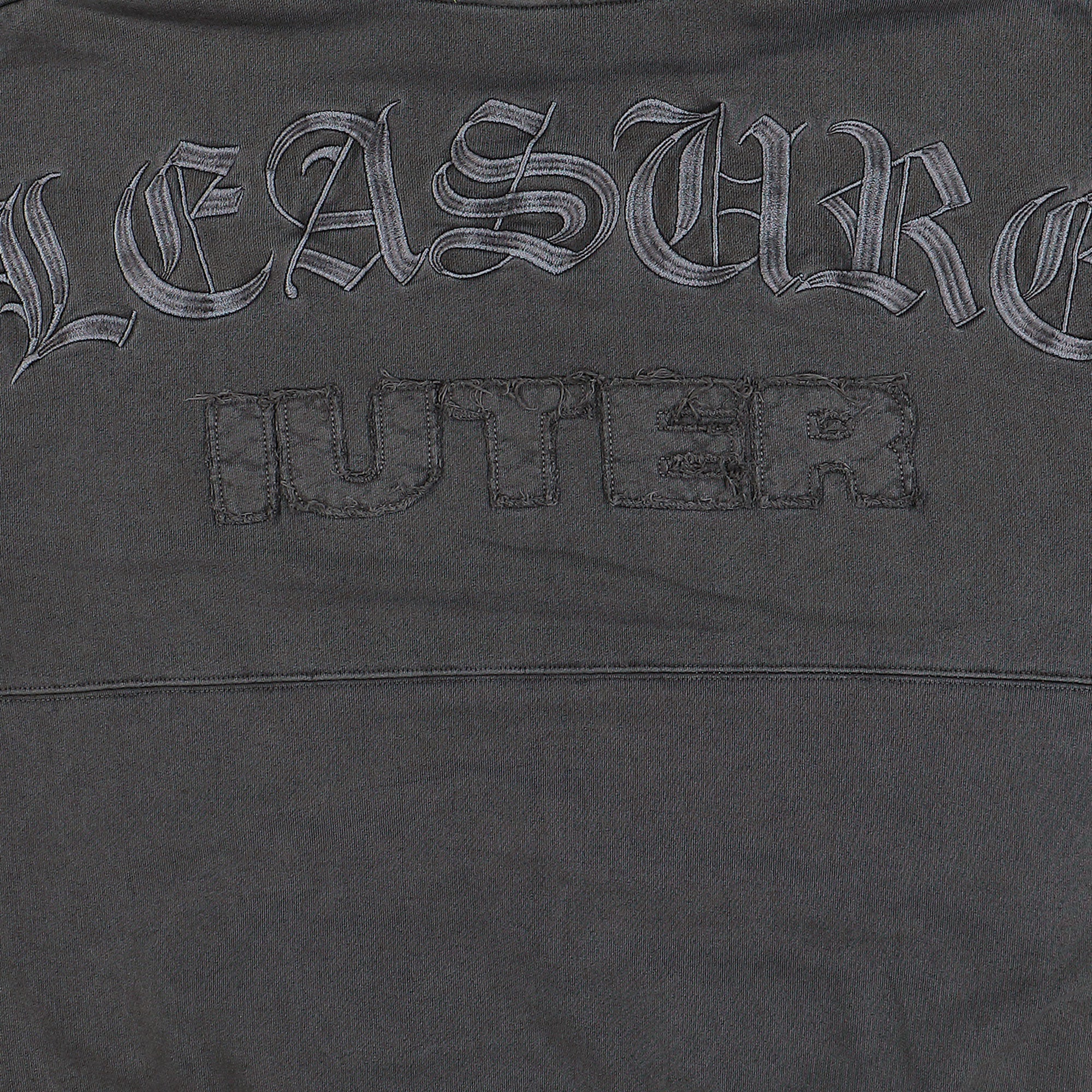 Pleasures Marco Hoodie Charcoal Hoodies Detail view 1 | Overkill