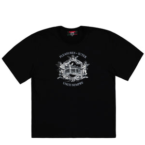 Pleasures Alberto T-Shirt Black T-Shirts P24IU008-Black | Overkill